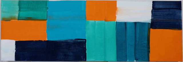 Elvira Lantenhammer "Topographie de la Couleur...Paros 01" - Zweigstelle Berlin