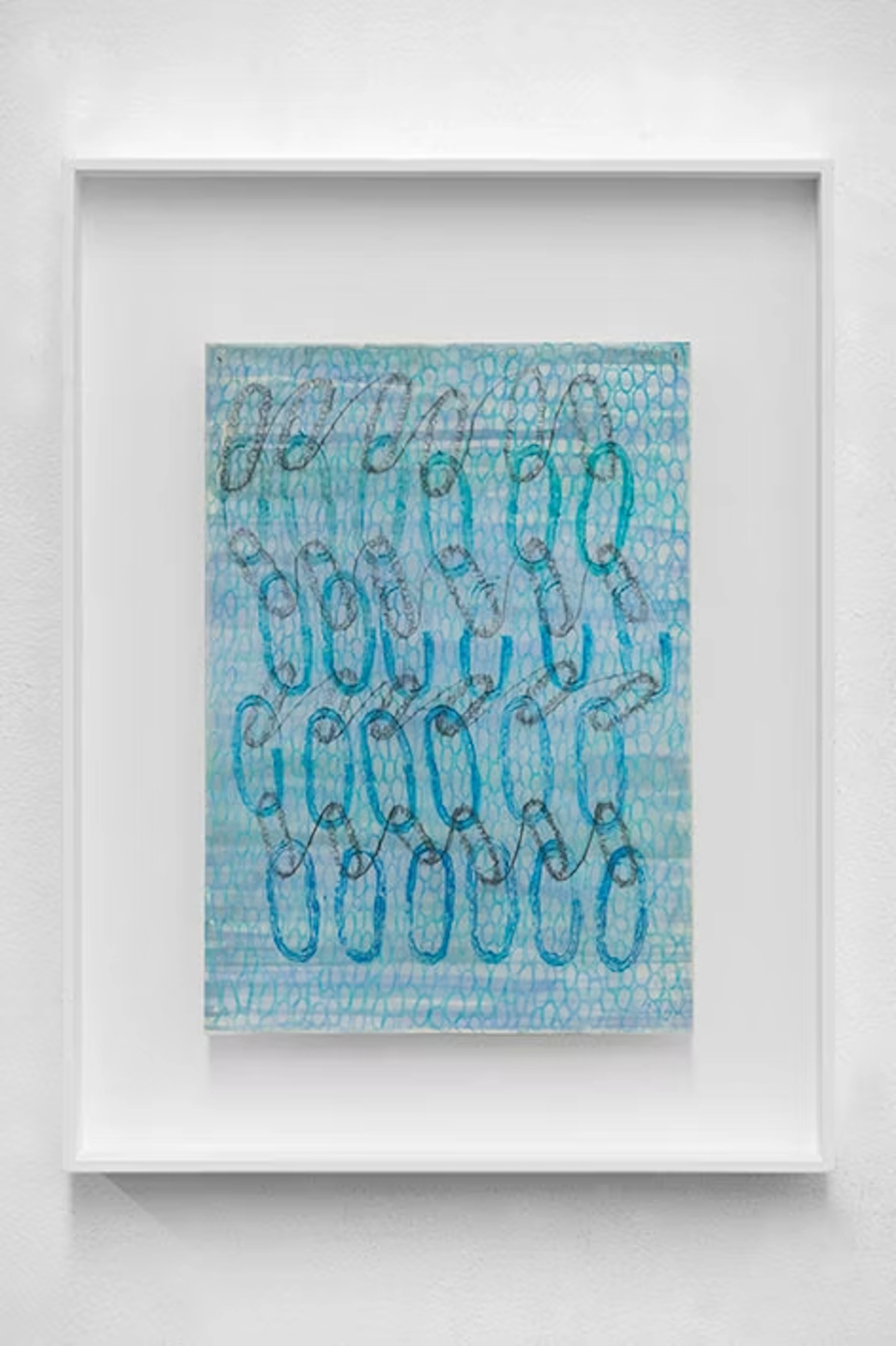 Inge Gutbrod "un patrón de arcos azul 1" - Zweigstelle Berlin