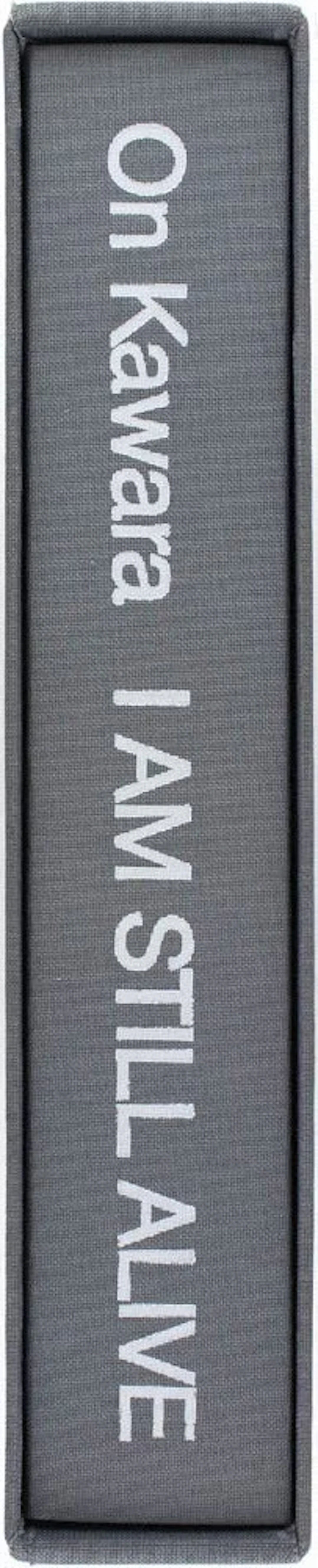 On Kawara "I am still alive" - Künstlerbuch - Zweigstelle Berlin