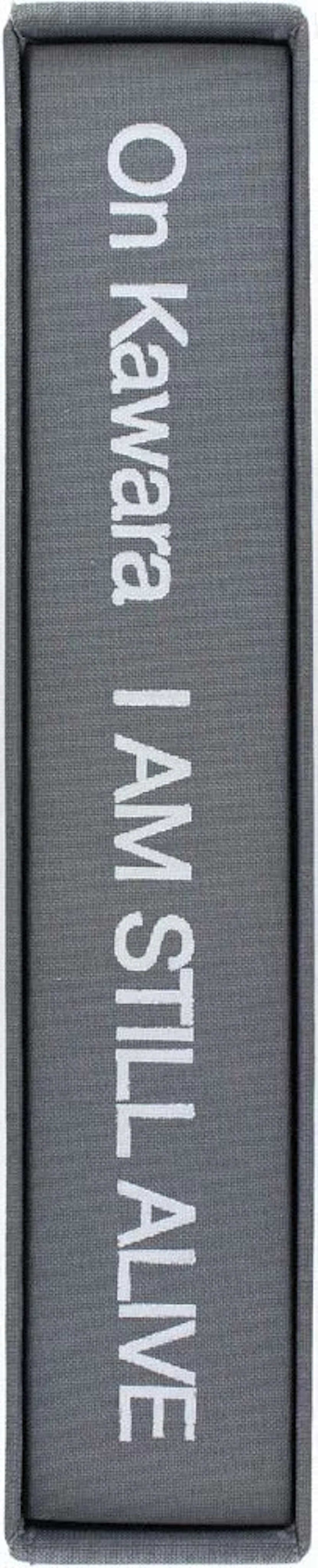 On Kawara "I am still alive" - Künstlerbuch - Zweigstelle Berlin