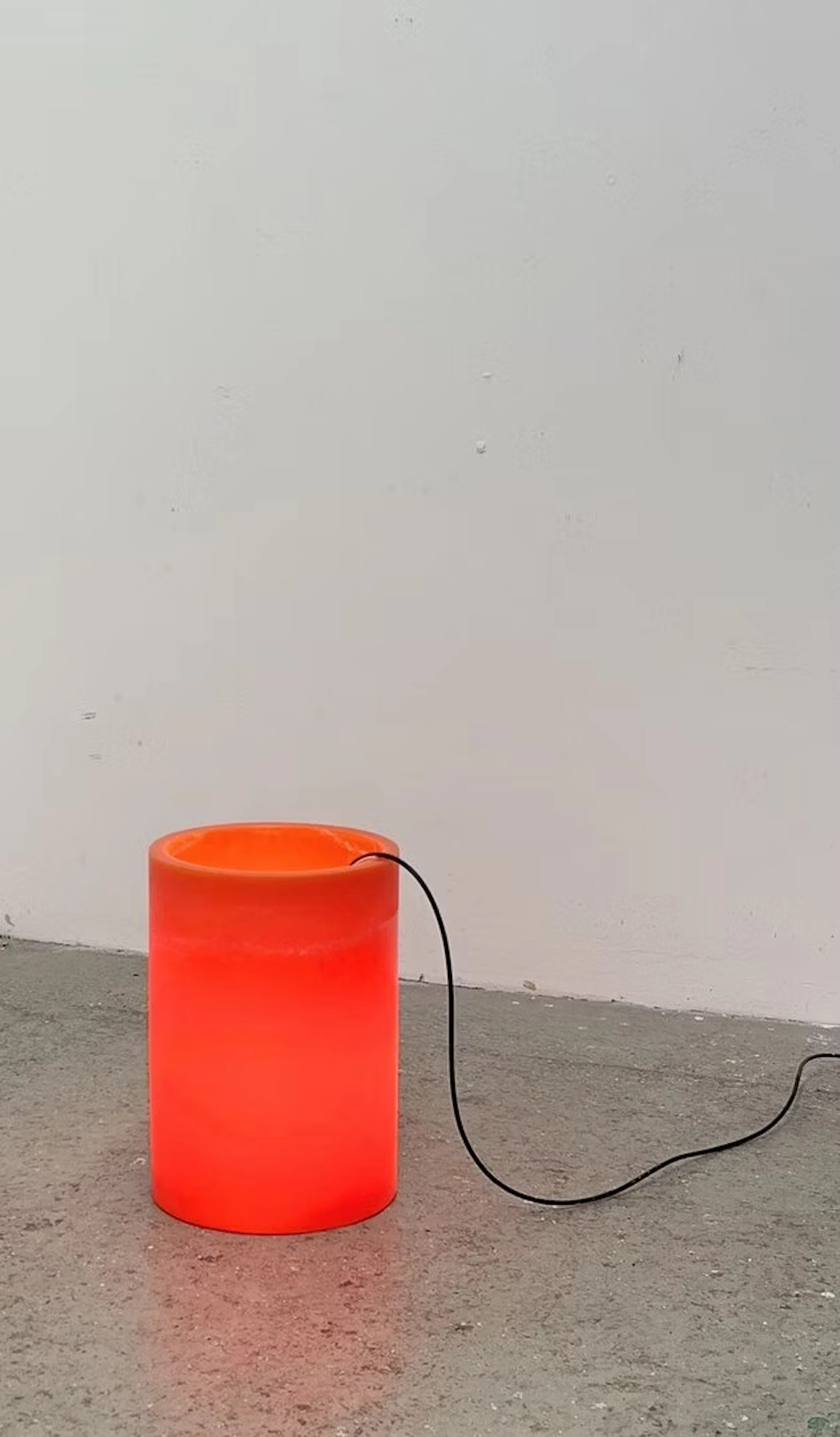 Inge Gutbrod "light-soaked, Orange-dunkel" - Zweigstelle Berlin