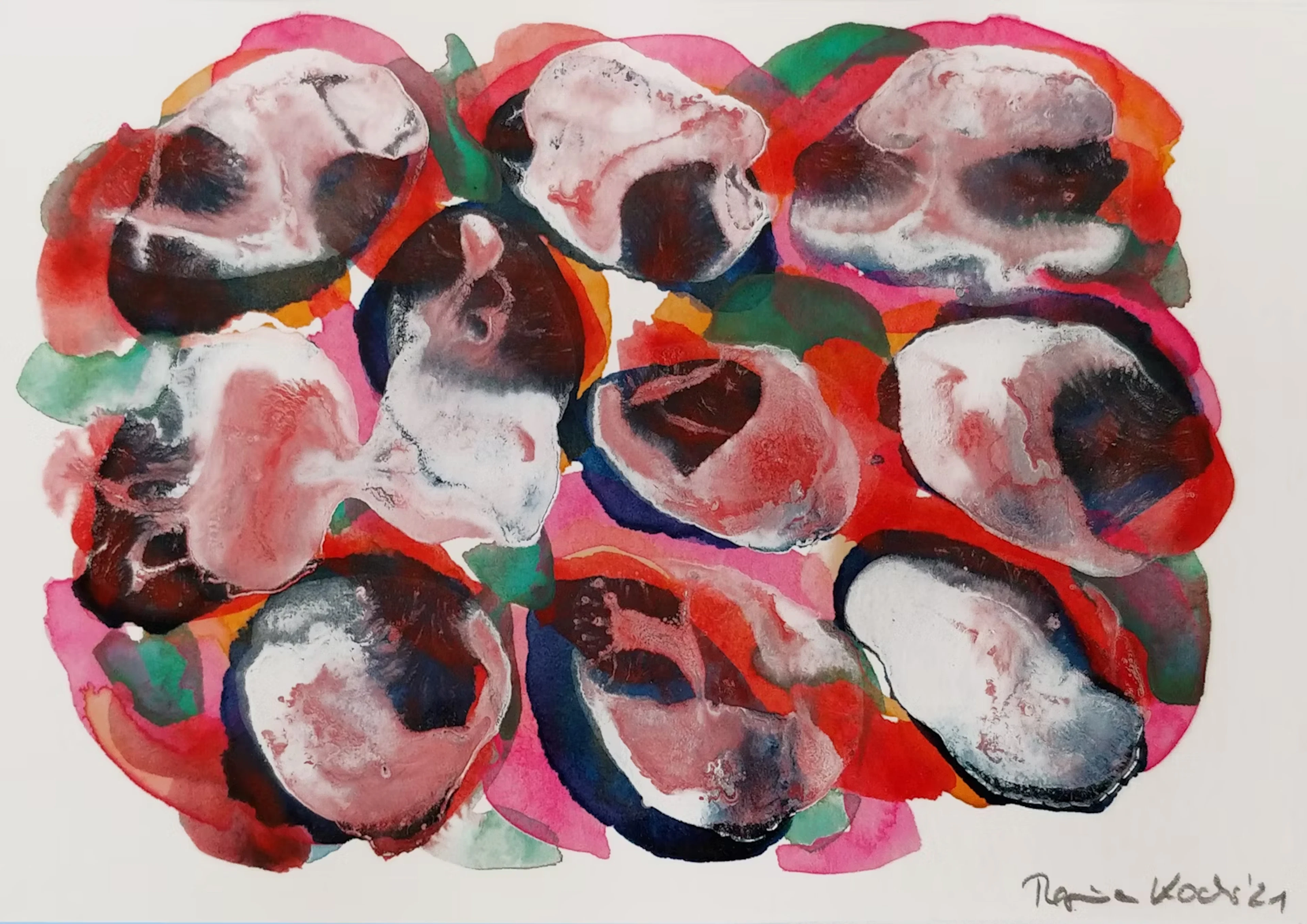 Regina Kochs "Farbsee XX" - Zweigstelle Berlin