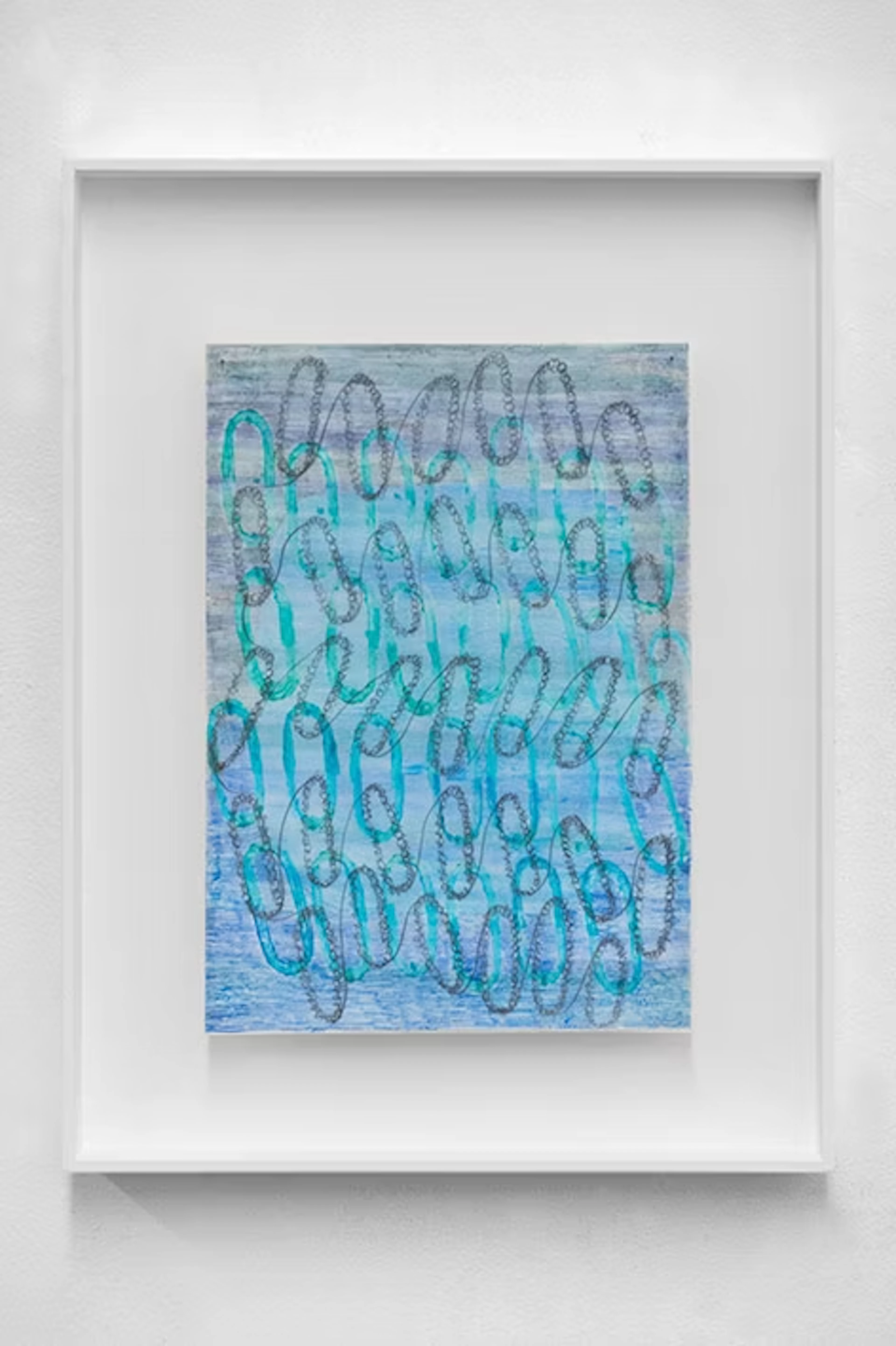 Inge Gutbrod "un patrón de arcos azul 3" - Zweigstelle Berlin