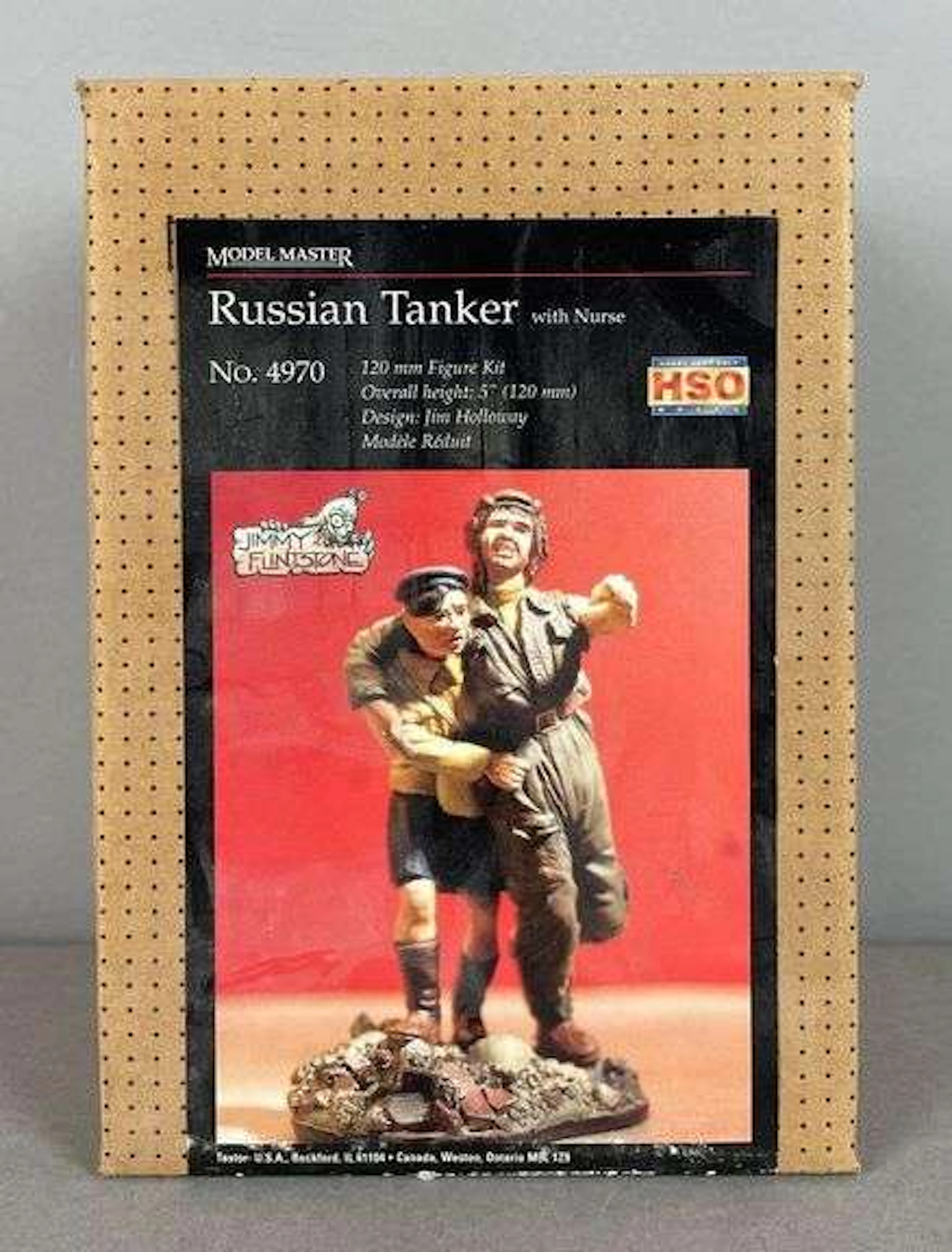 Testors Model Master Russian Tanker with Nurse Figure Kit