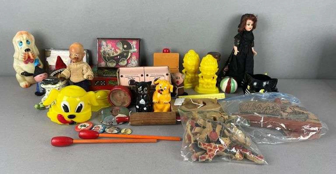 Group of Vintage Toys