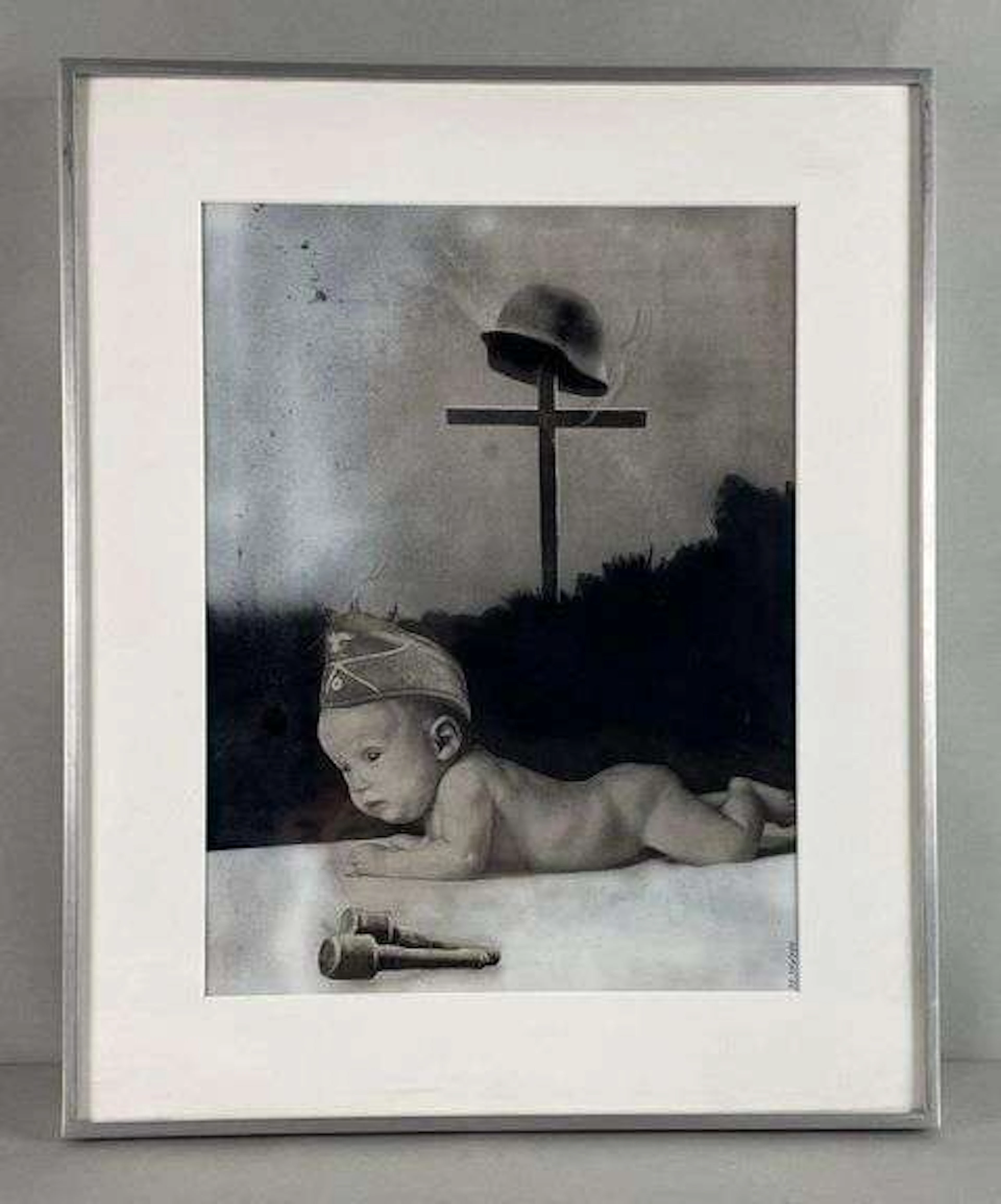 Signed Signed Mieczyslaw Berman 1956 Gelatin Silver Print