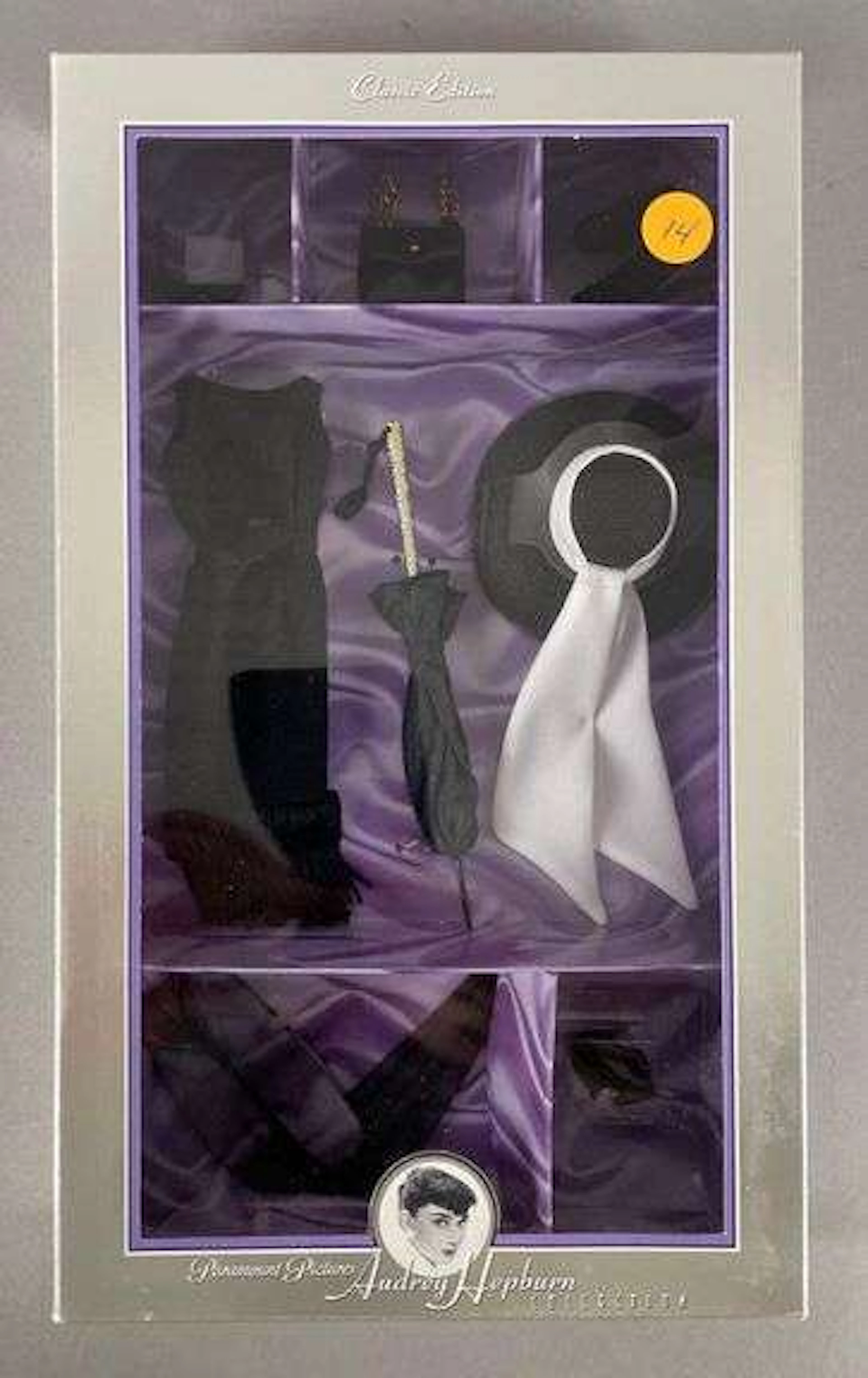 Mattel Barbie Audrey Hepburn Collection Black Daytime Outfit