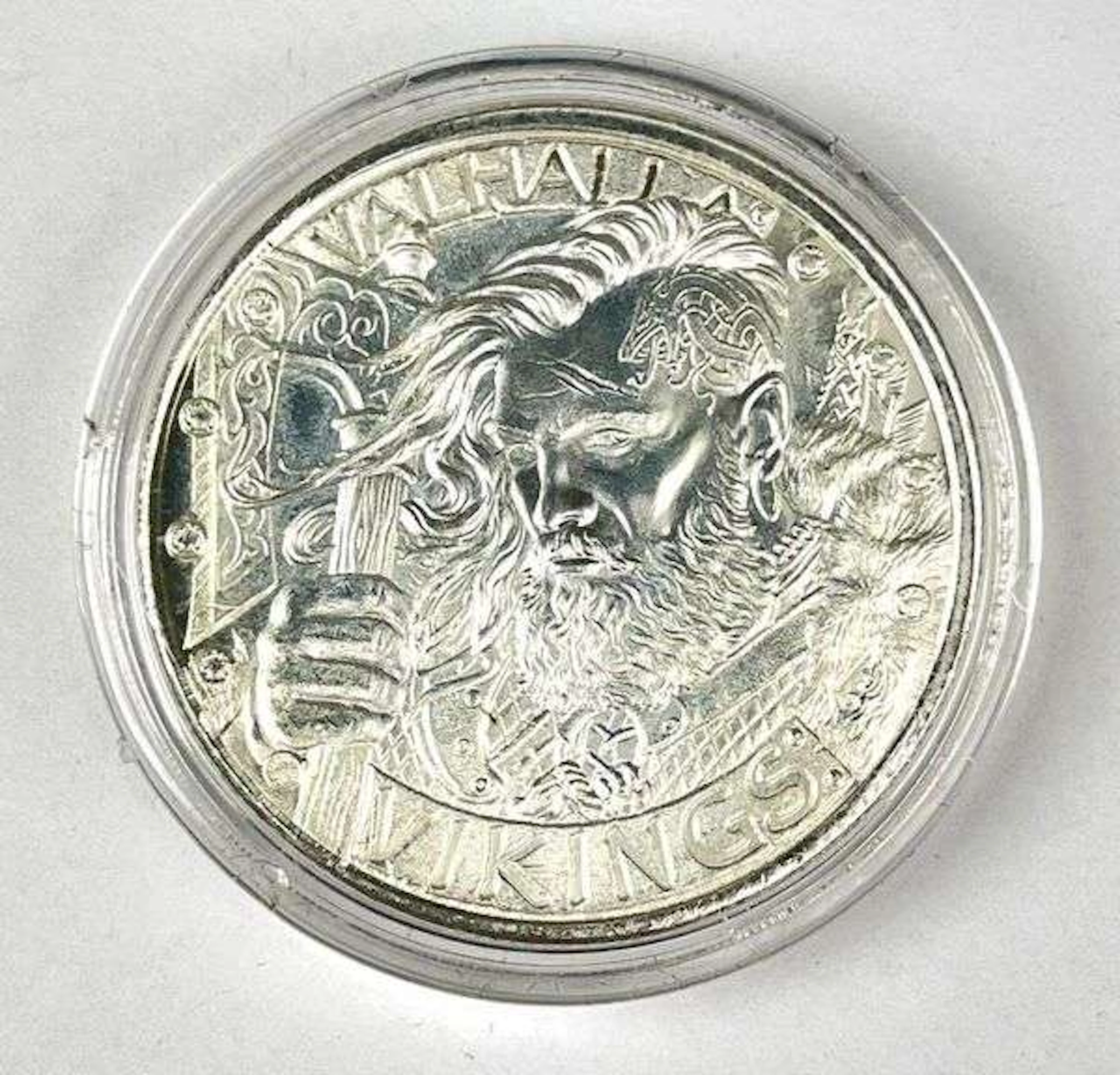 2022 Berserkers Valhalla Vikings 1 oz .999 Fine Silver Round