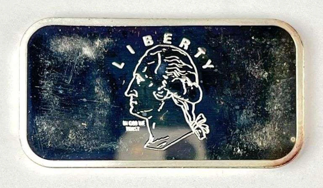 The Washington Mint 1 oz .999 Fine Silver Ingot/ Bar