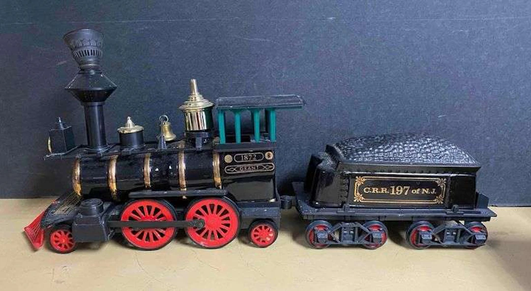 Vintage 1972 Jim Bean Train Decanter Set