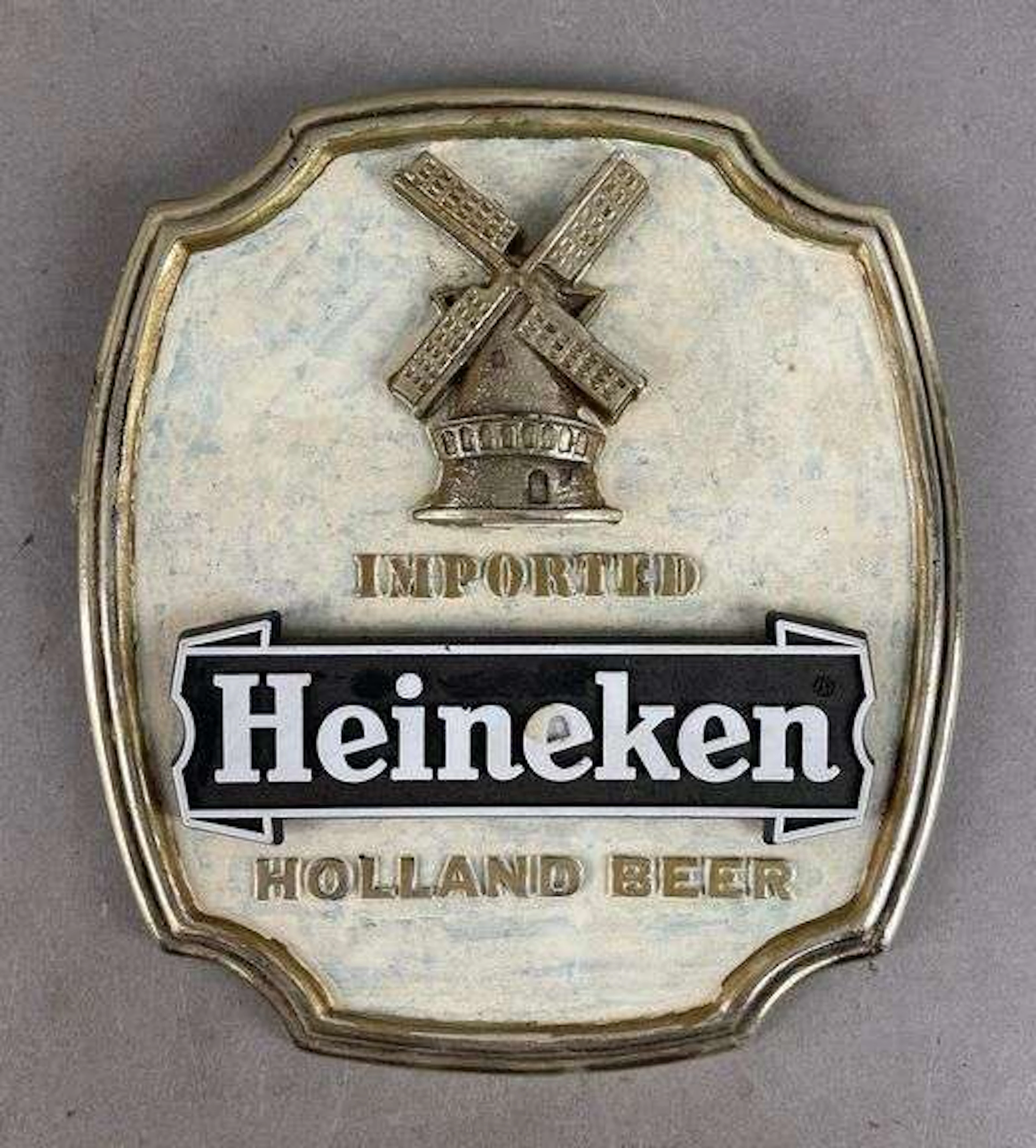 Repainted Heineken Beer Plastic Advertising appliqué