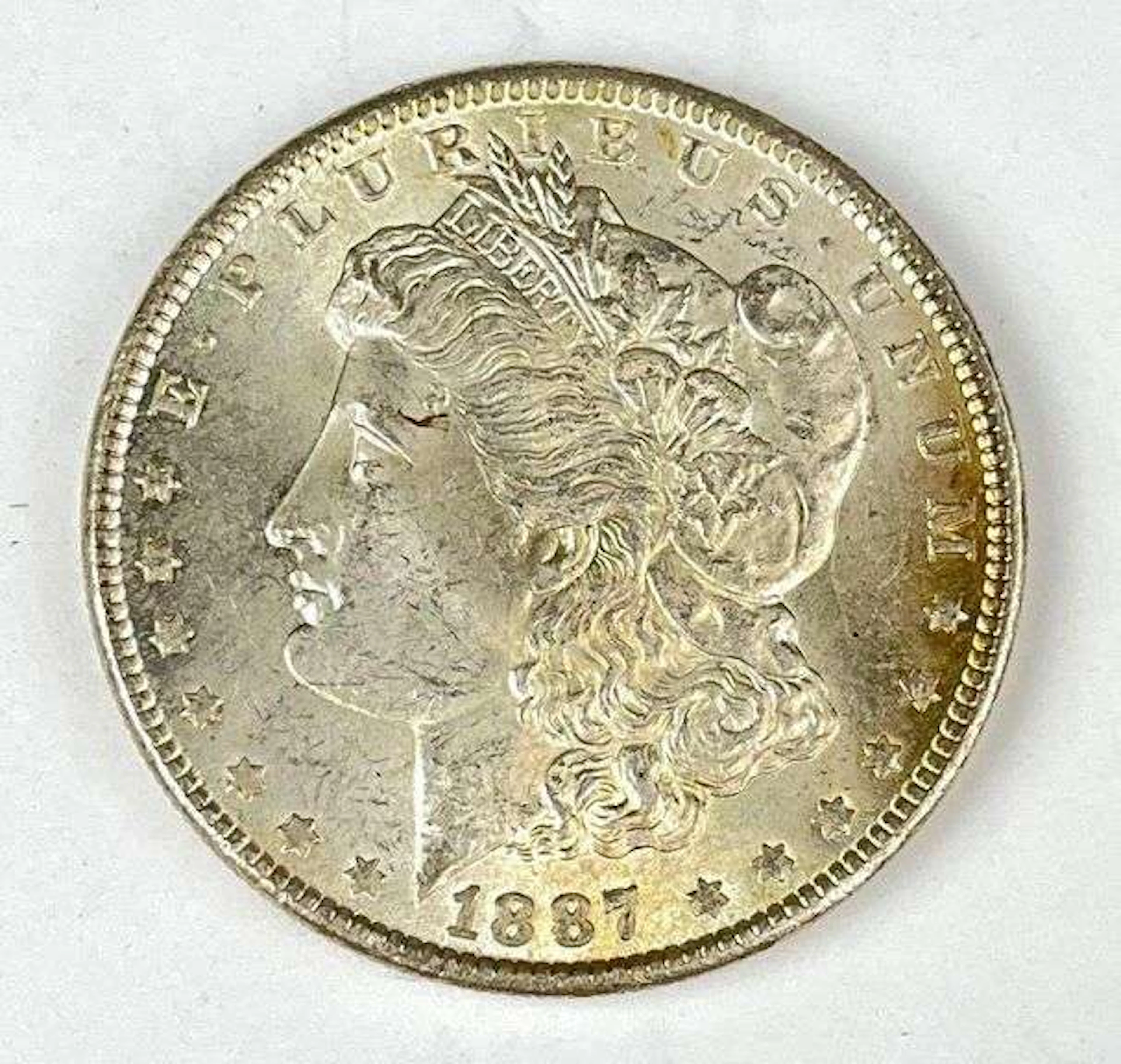 1887 US Morgan Silver Dollar