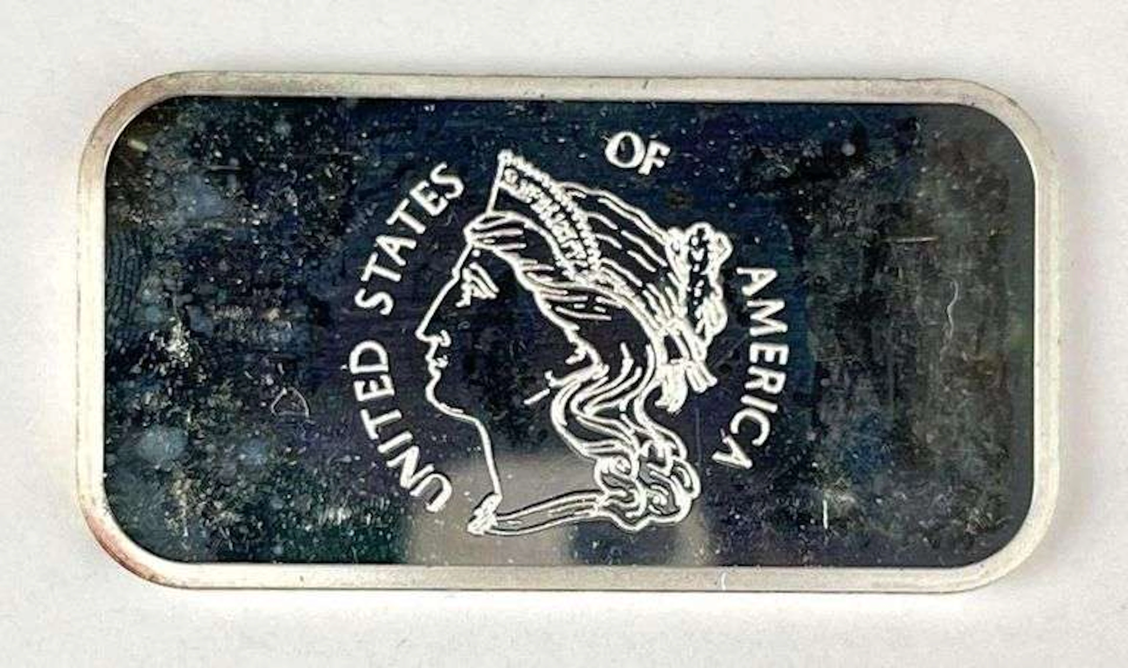The Washington Mint Liberty 1 oz .999 Fine Silver Ingot/ Bar