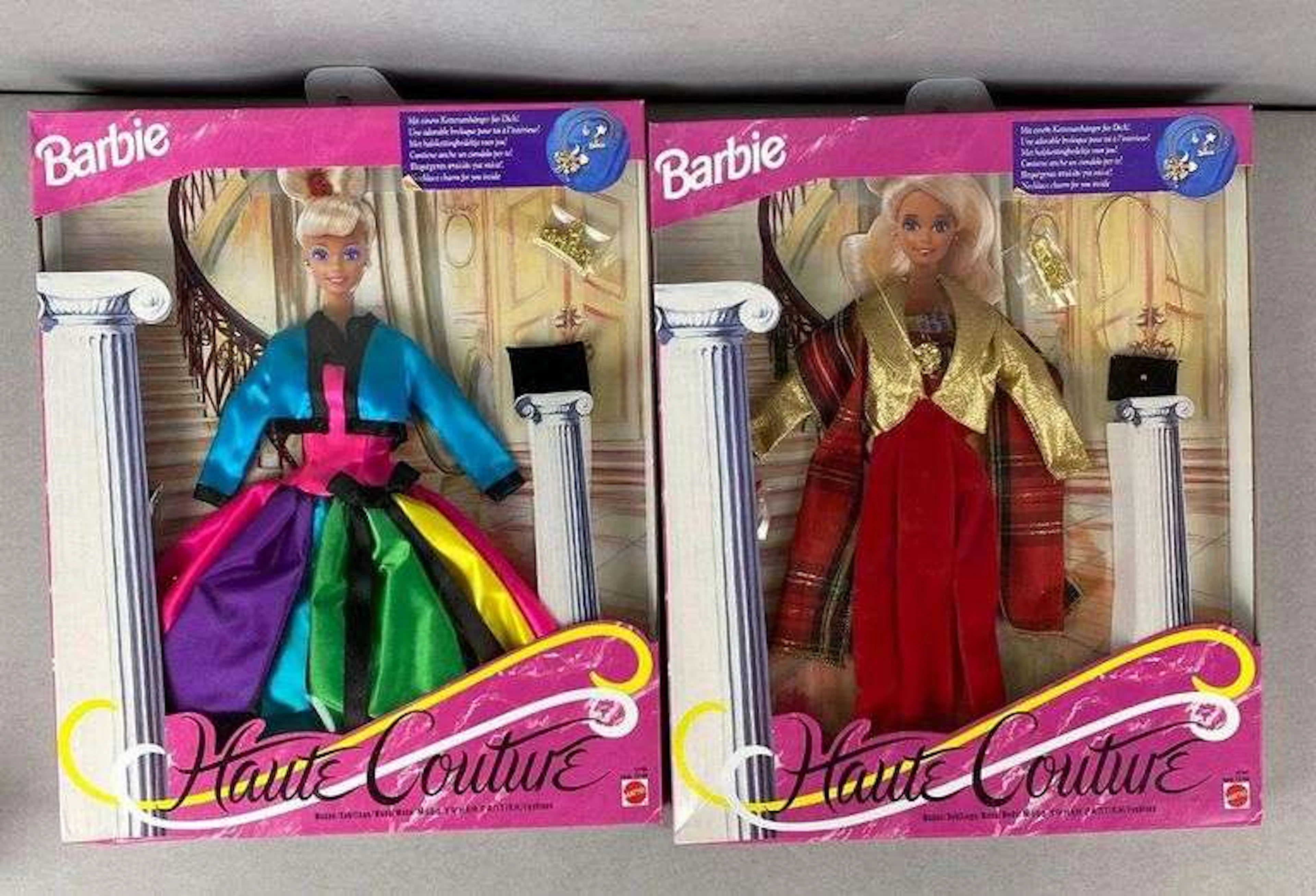 Group of 2 1994 Mattel Barbie Haute Couture Outfits