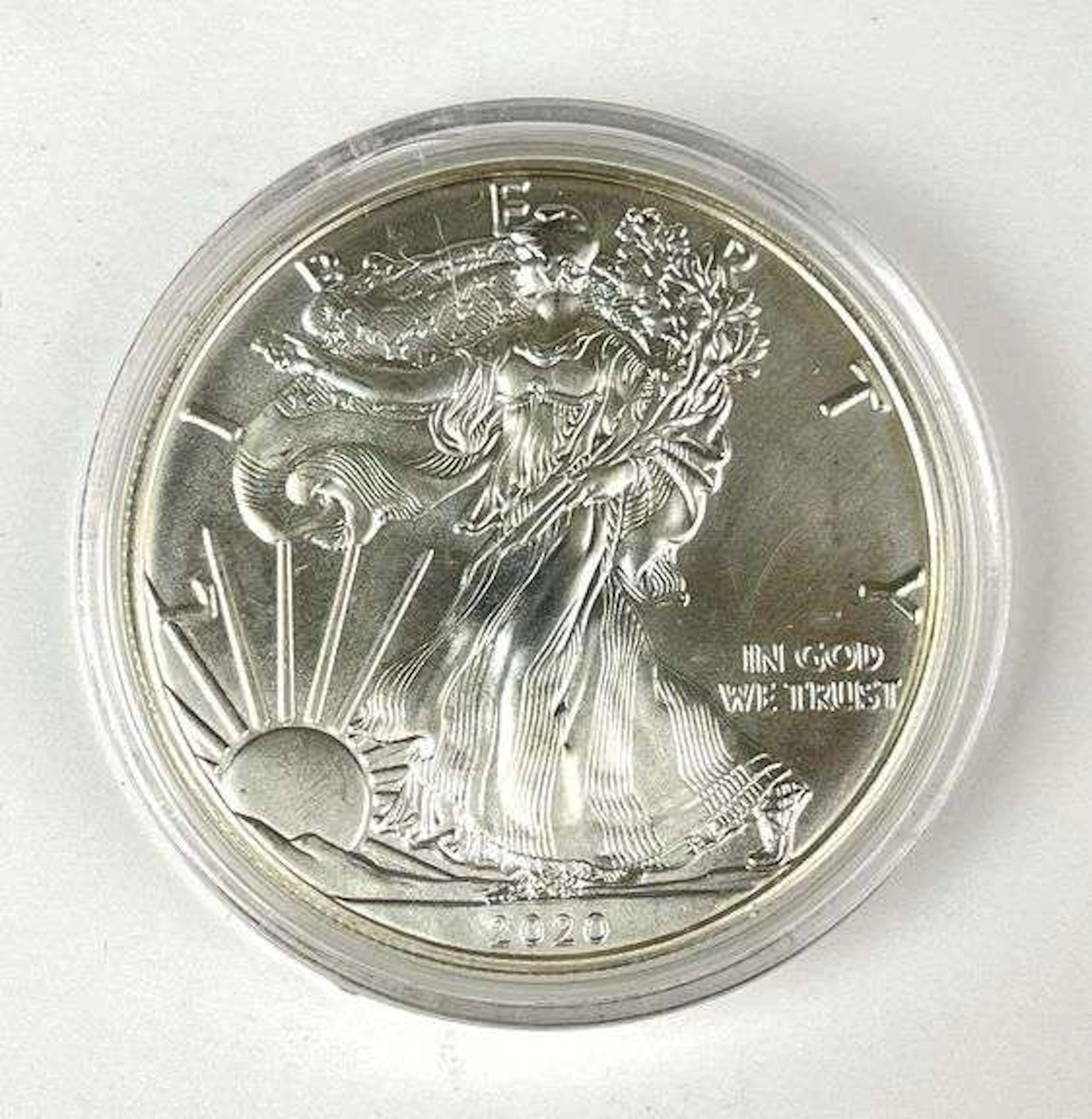 2020 US $1 American Silver Eagle 1 oz Fine Silver Coin