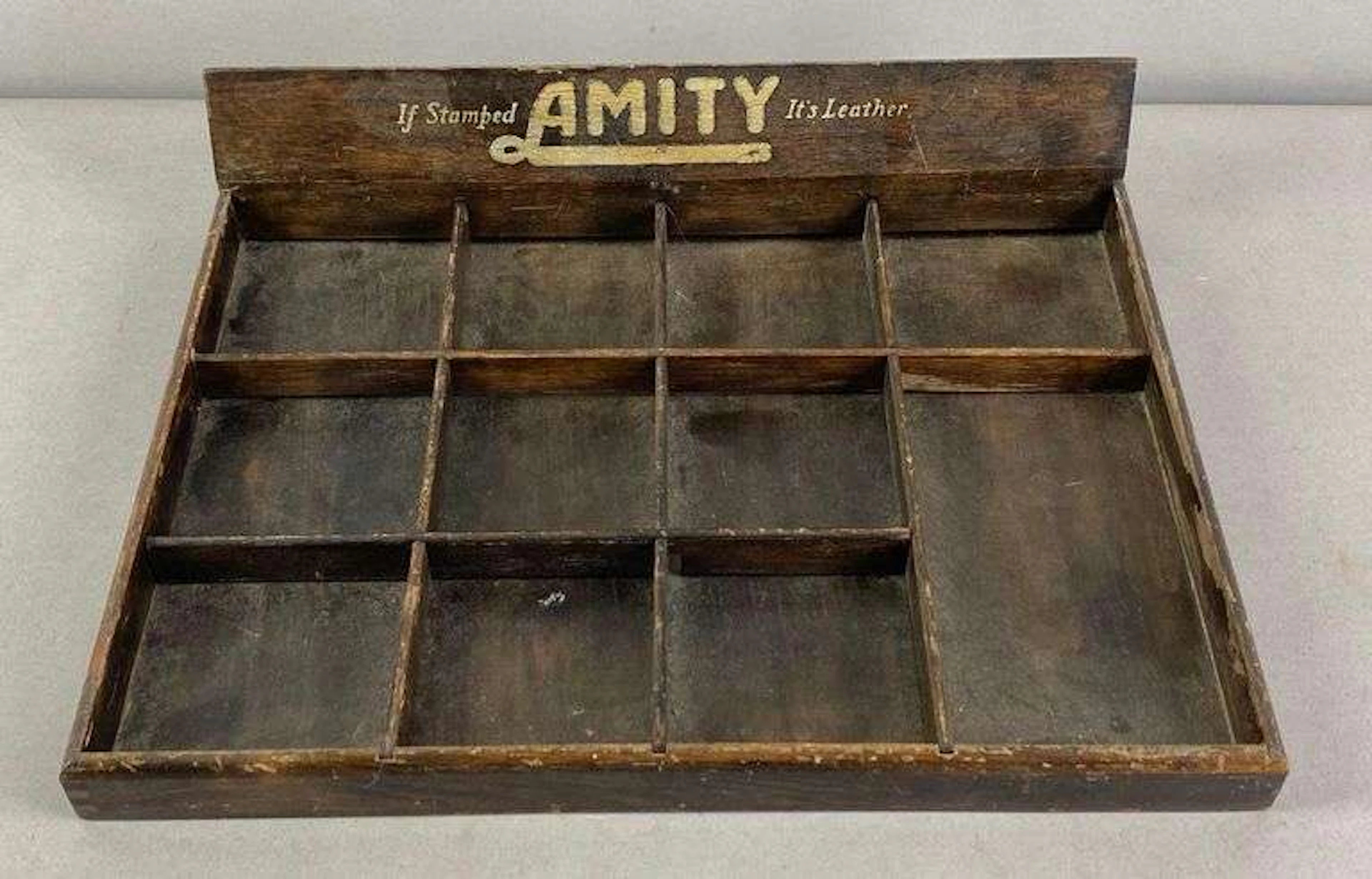 Amity In Store Wood Countertop Display
