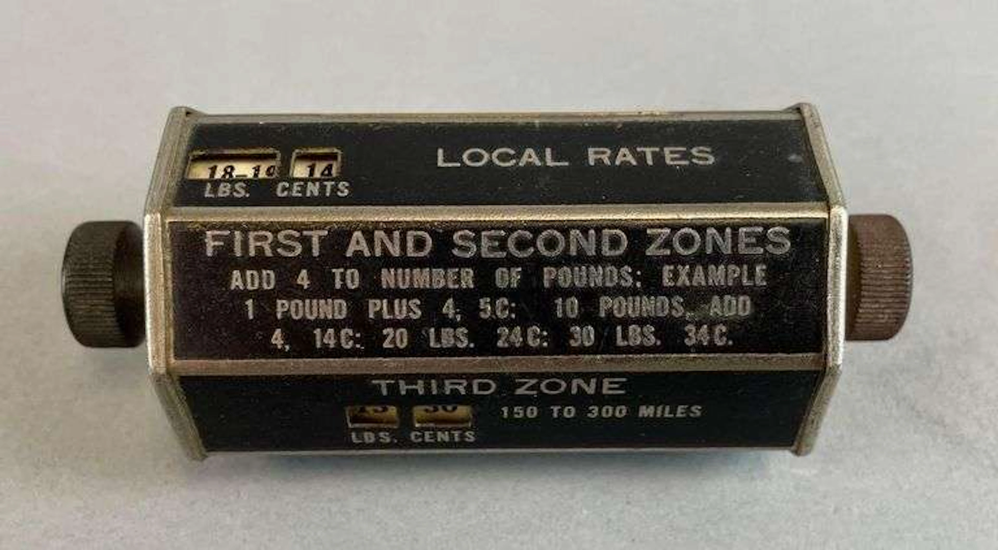 Vintage J.K. Stewart Parcel Postage Indicator