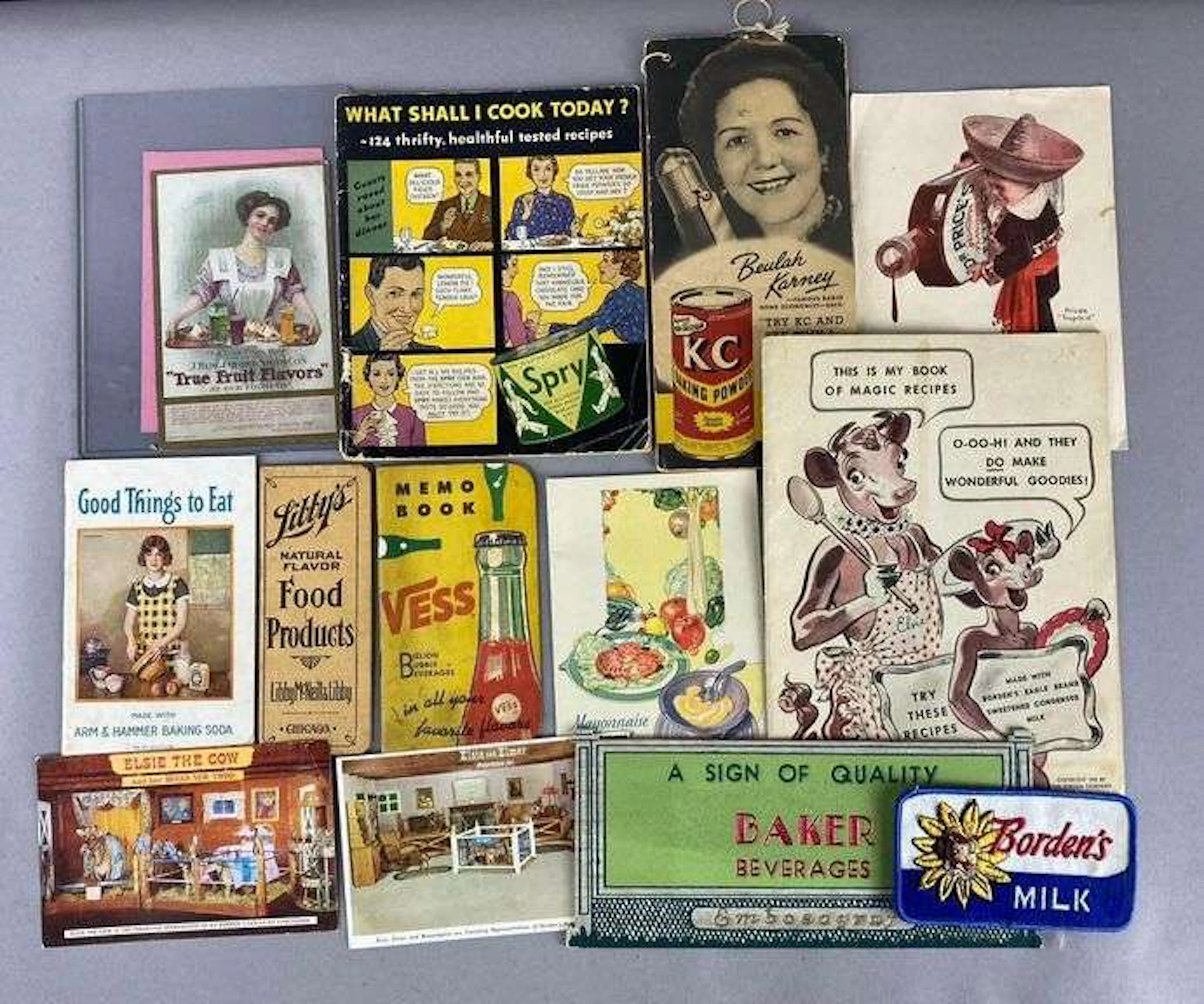 Group of 1950’s Food Advertising Booklets and More