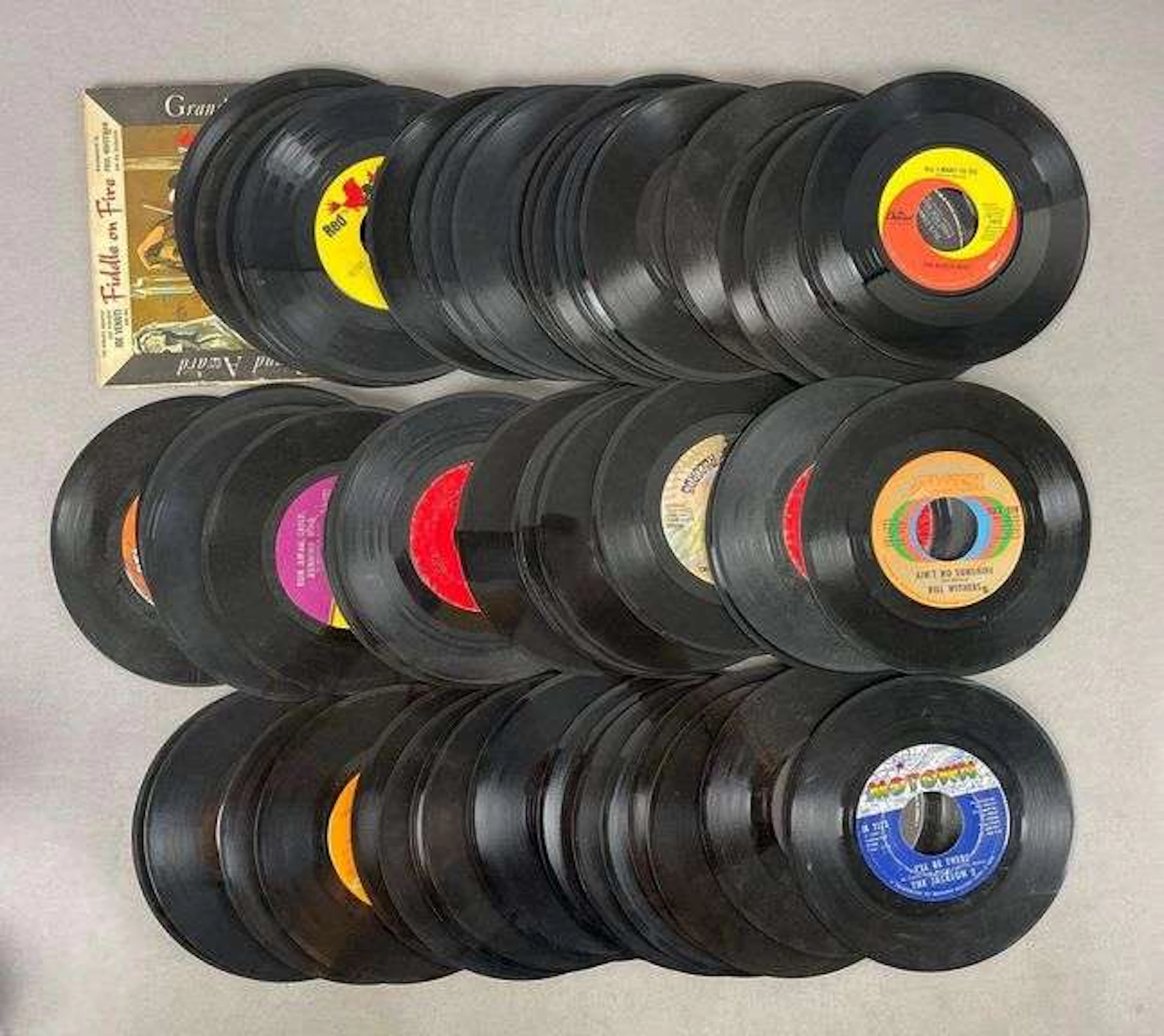 Group of 45 RPM Vinyl Records