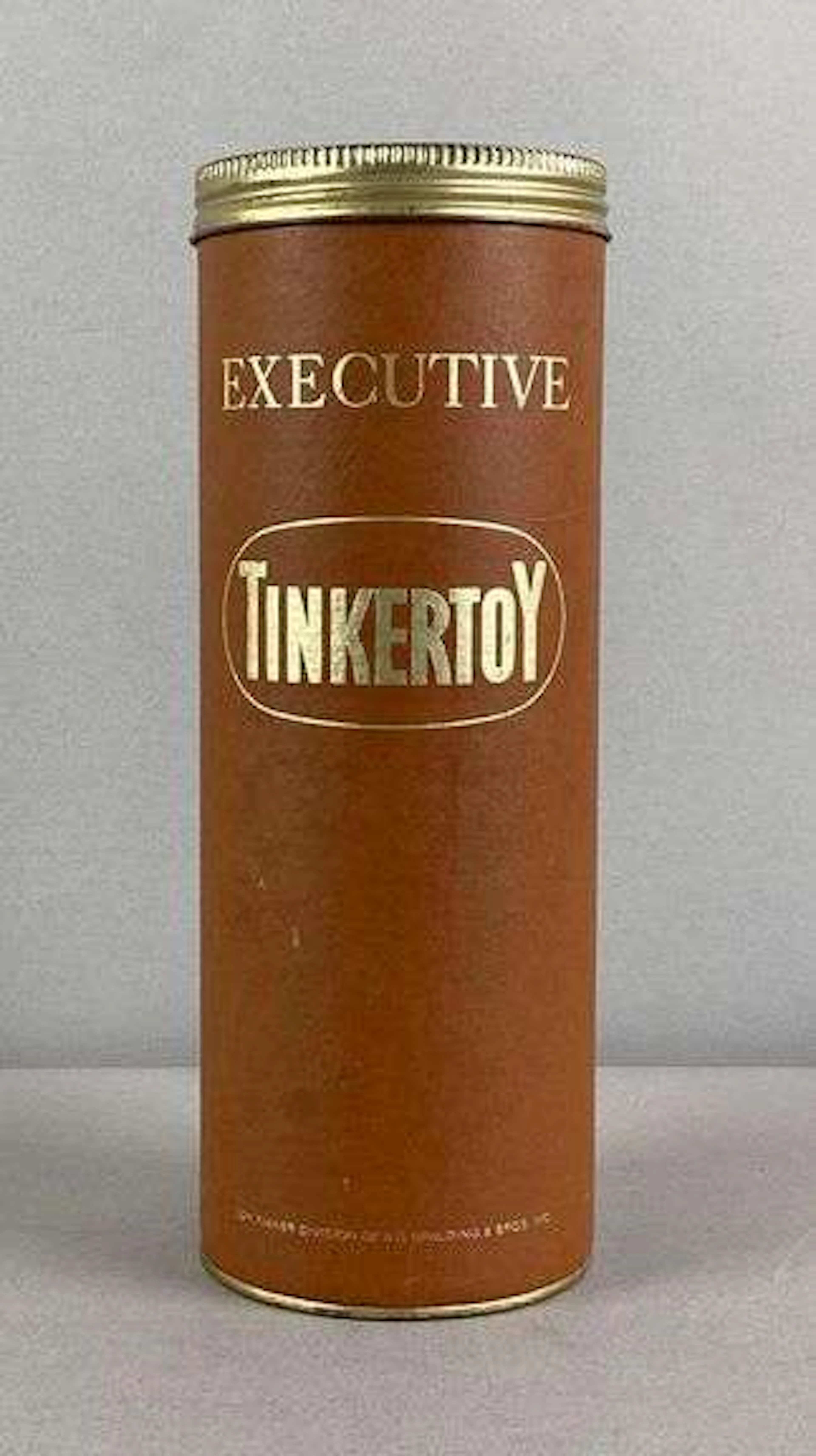 Vintage Executive Tinkertoy Building Toy
