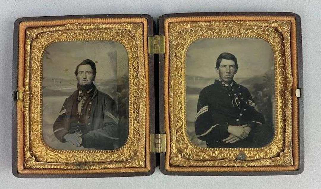 Antique Civil War 2- images Holder