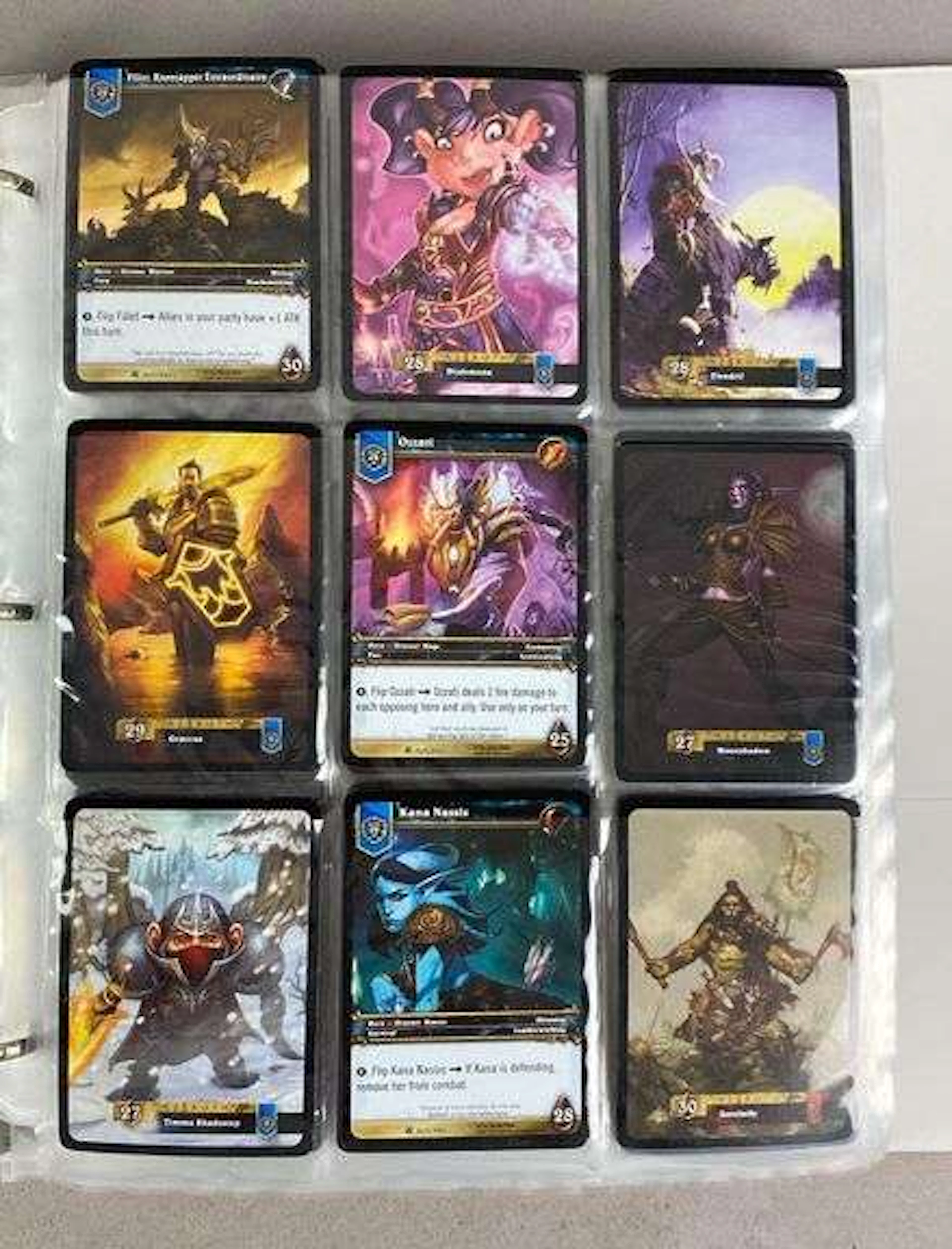 Album of World of Warcraft Trading Cards