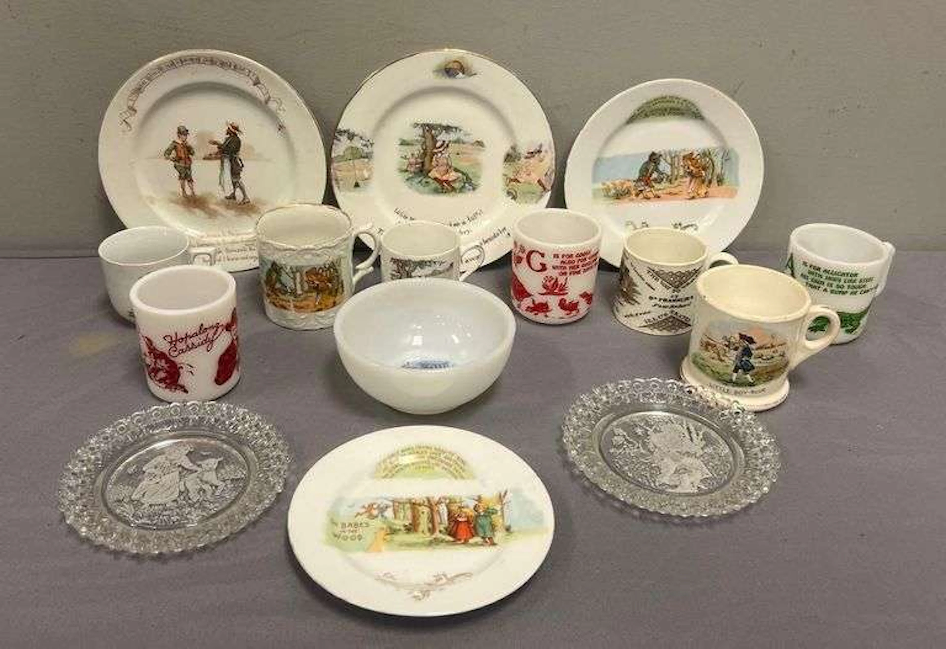 Group of Character/Pictorial Mugs and More