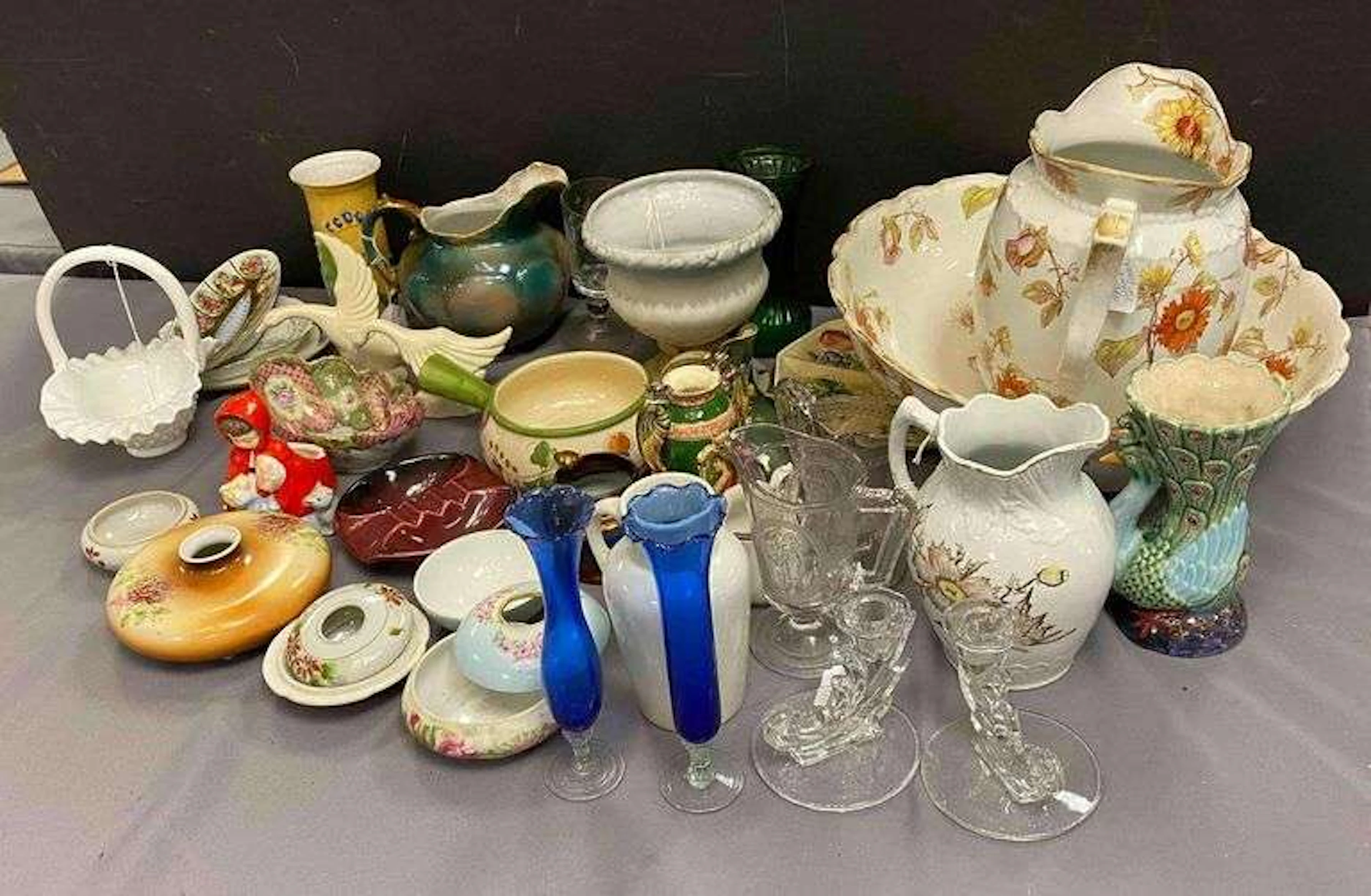 Group of Vintage Porcelain Bowls and More