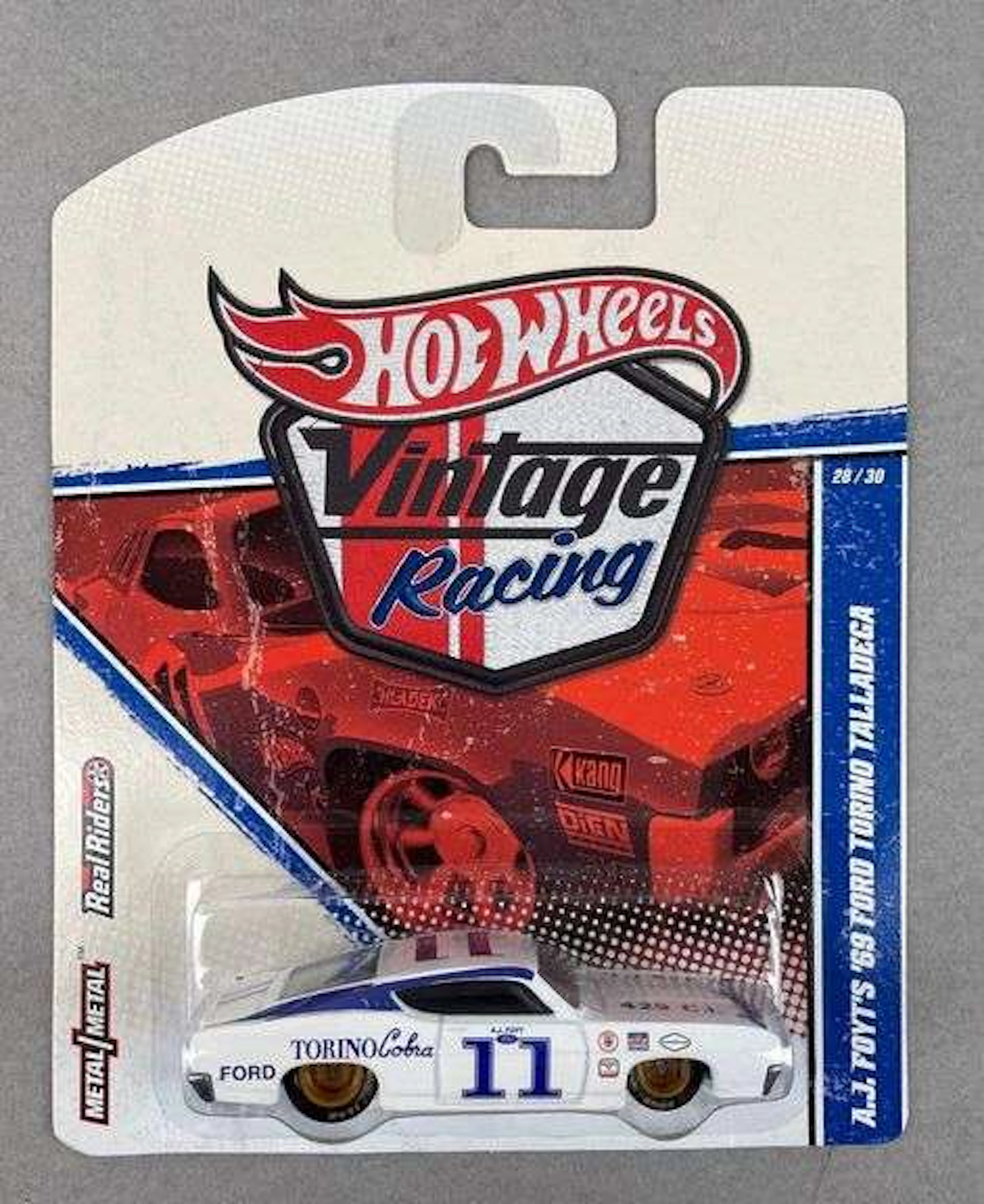 Hot Wheels Vintage Racing A.J. Foyt's 69 Ford Torino Talladega
