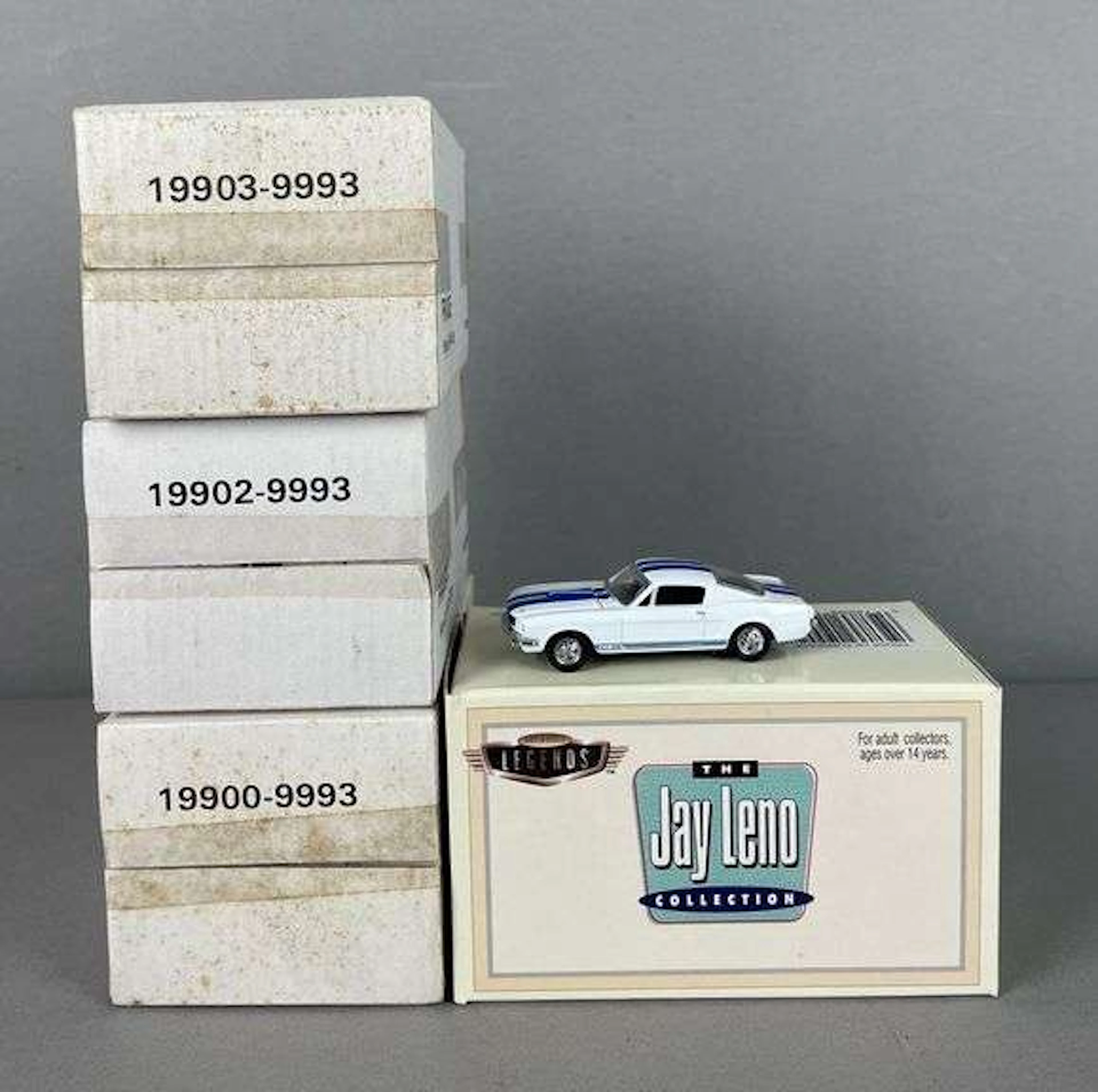 Group of Mattel Hot Wheels Legends Jay Leno Collection Die-Cast Cars