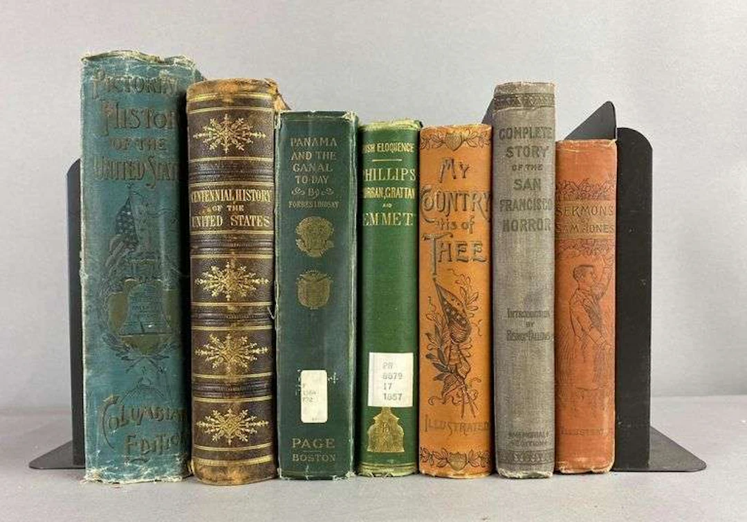 Group of Assorted Antique Books