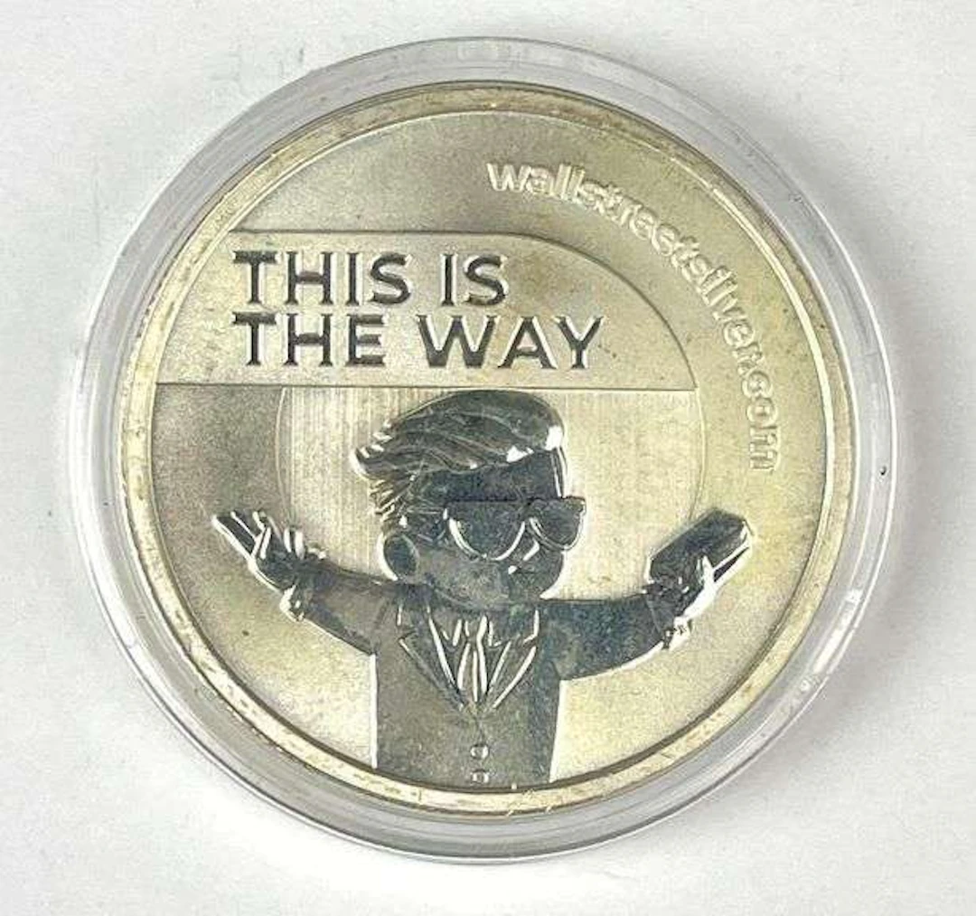 Wall Street Silver This is the Way 1 oz 999 Fine Silver Round