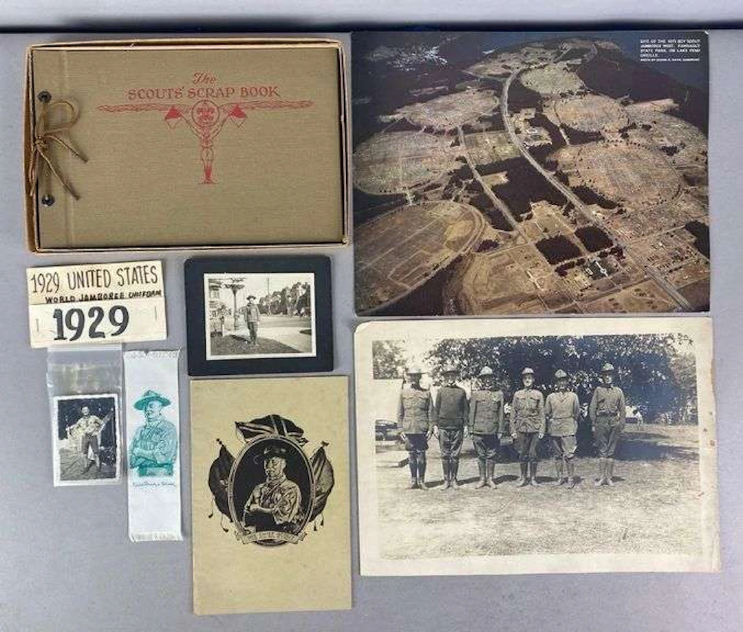 Group of Vintage Boy Scouts of America Ephemera