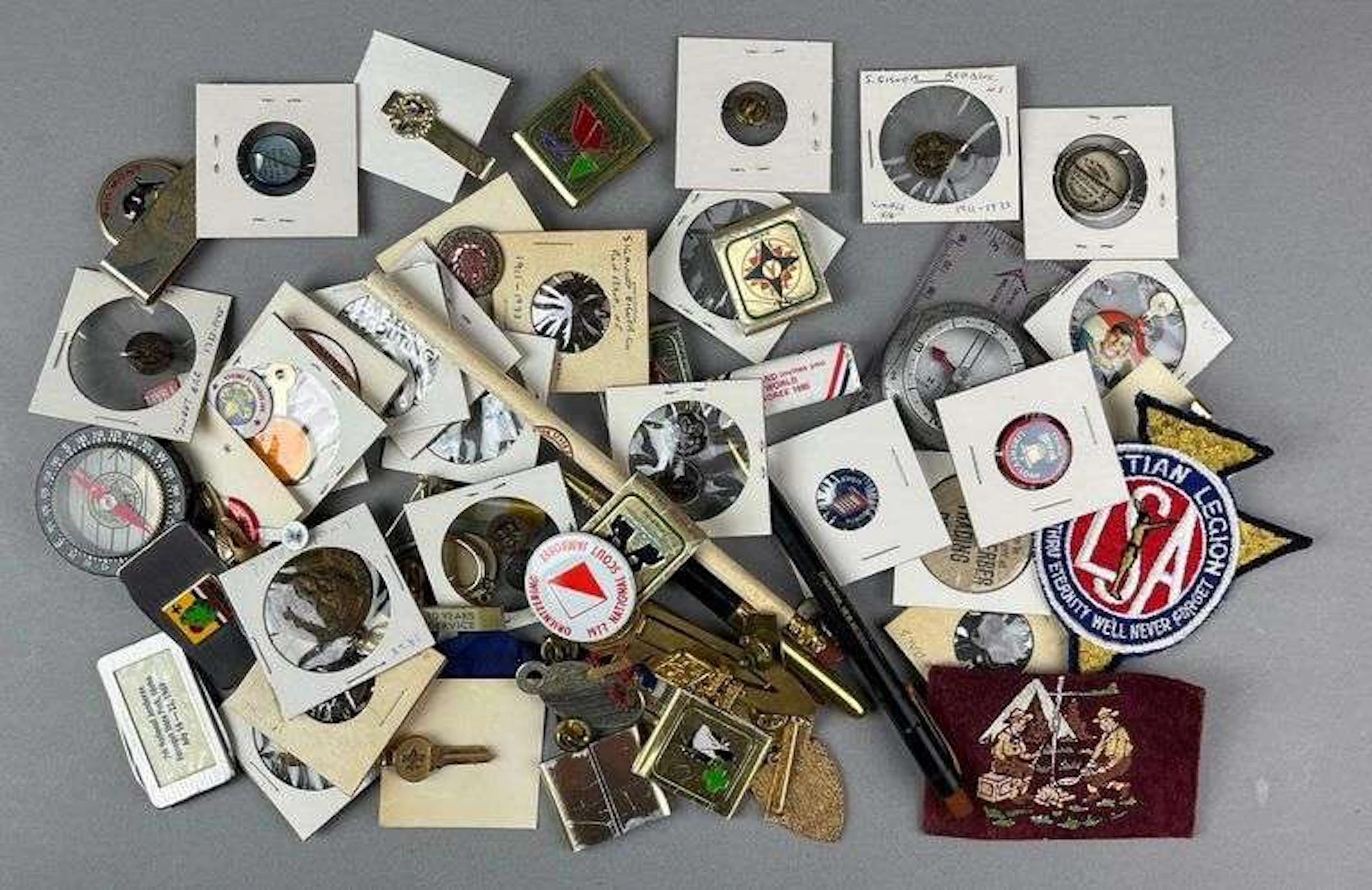 Group of Assorted Vintage Boy Scouts of America Items