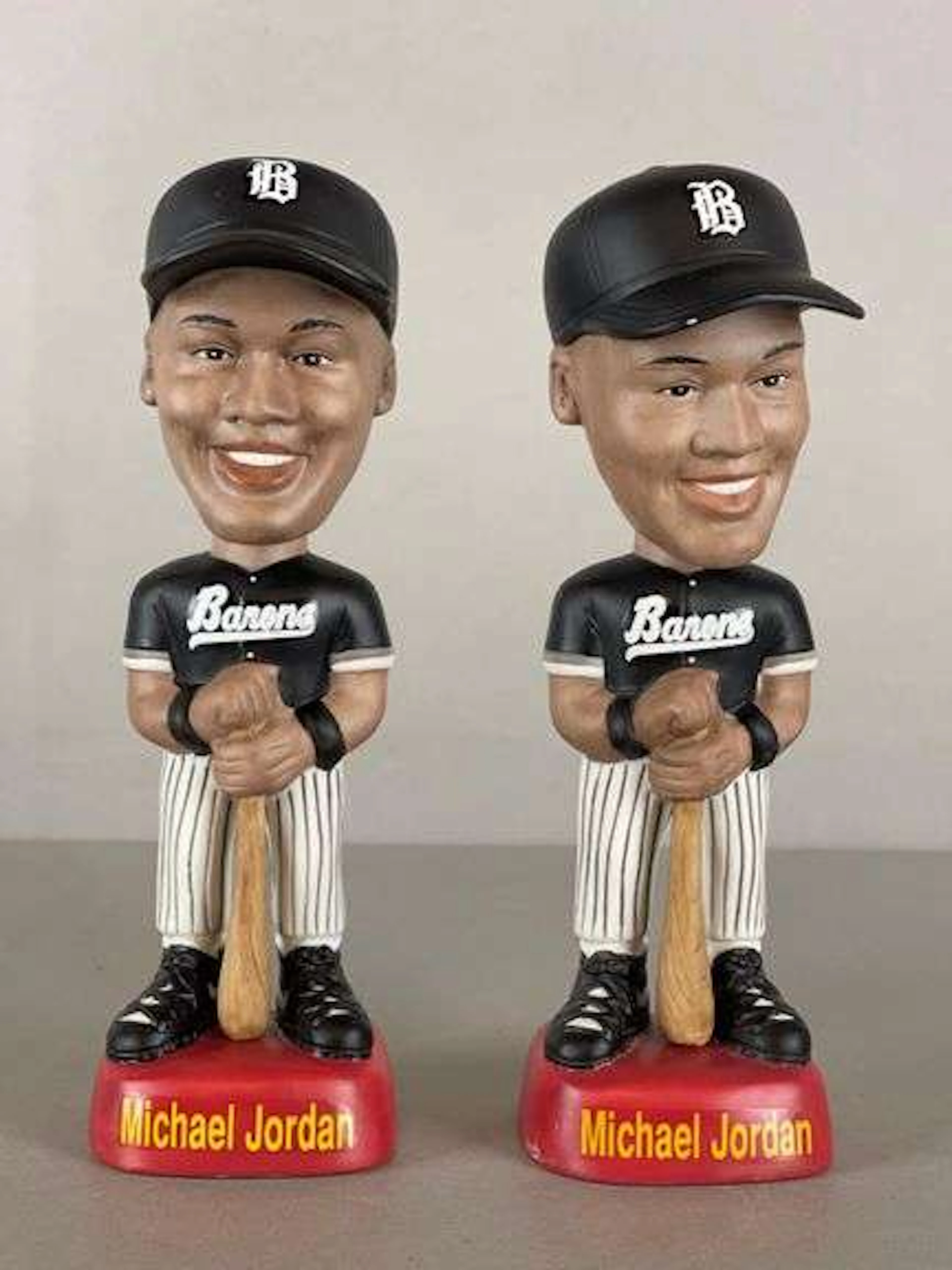 2 - 1994 Michael Jordan SAM Bobbleheads Birmingham Barons