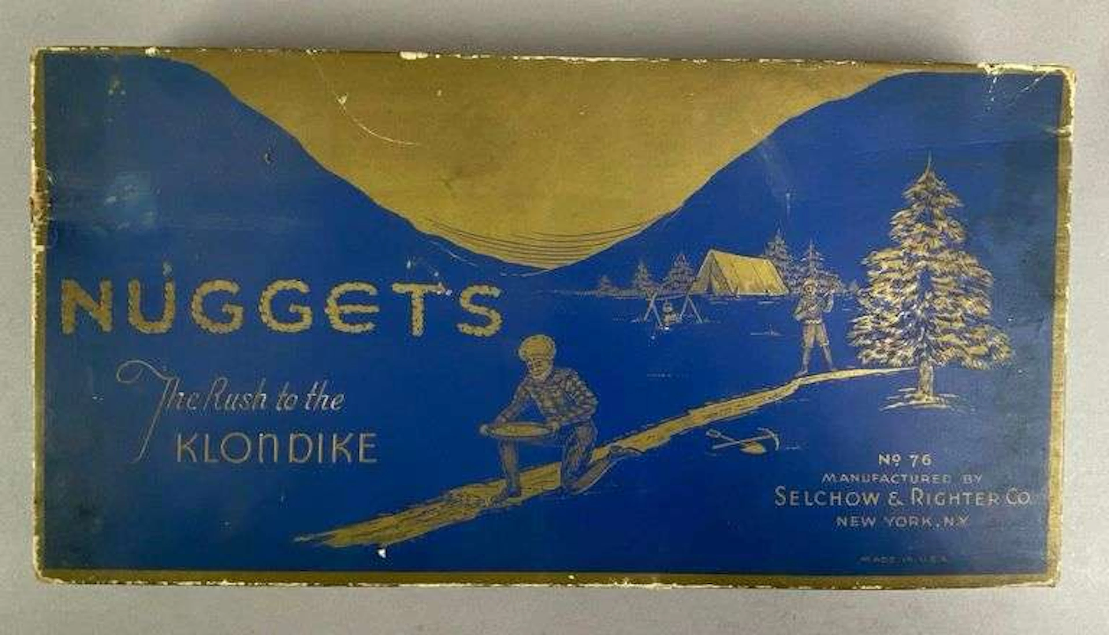 Vintage Selchow and Richter No. 76 Nuggets Boardgame