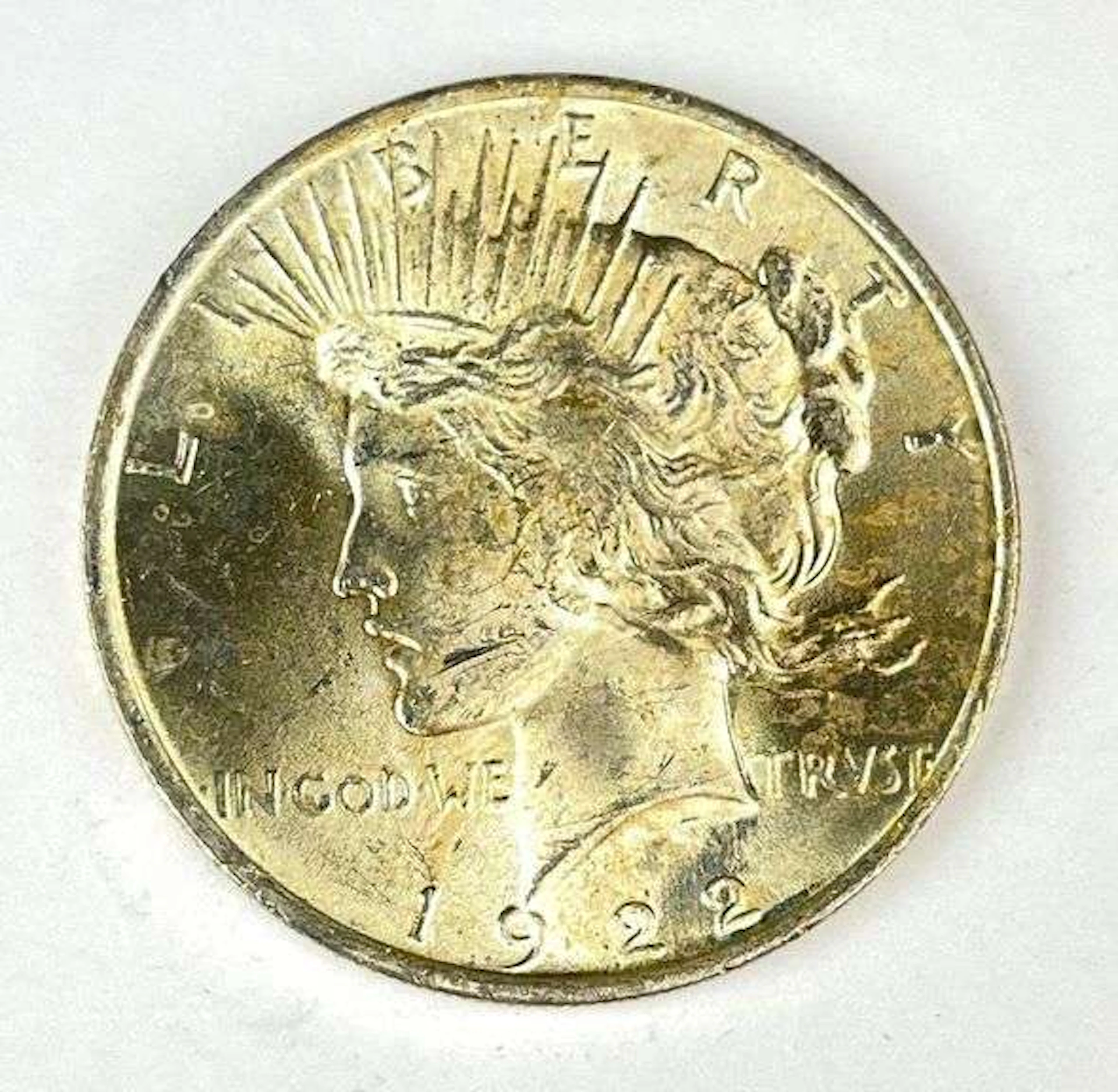 1922 US Peace Silver Dollar