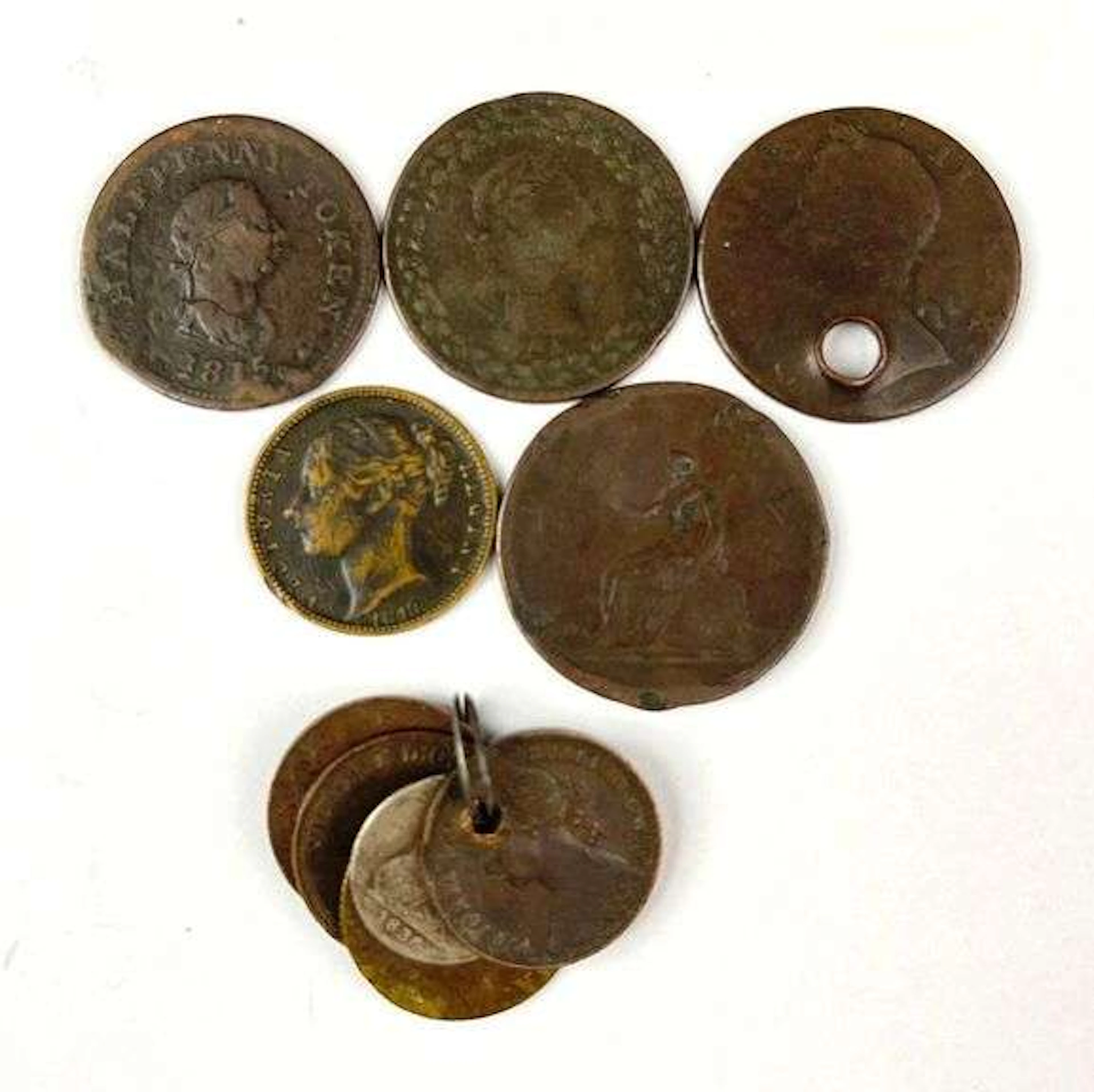 Group of 10 Foreign Coins