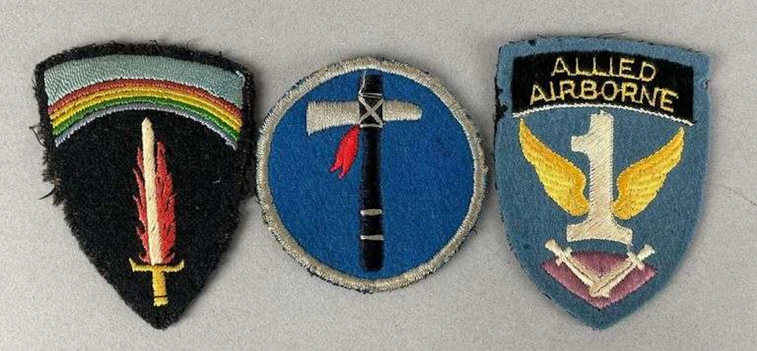 Group of WW2 British Made Insignia