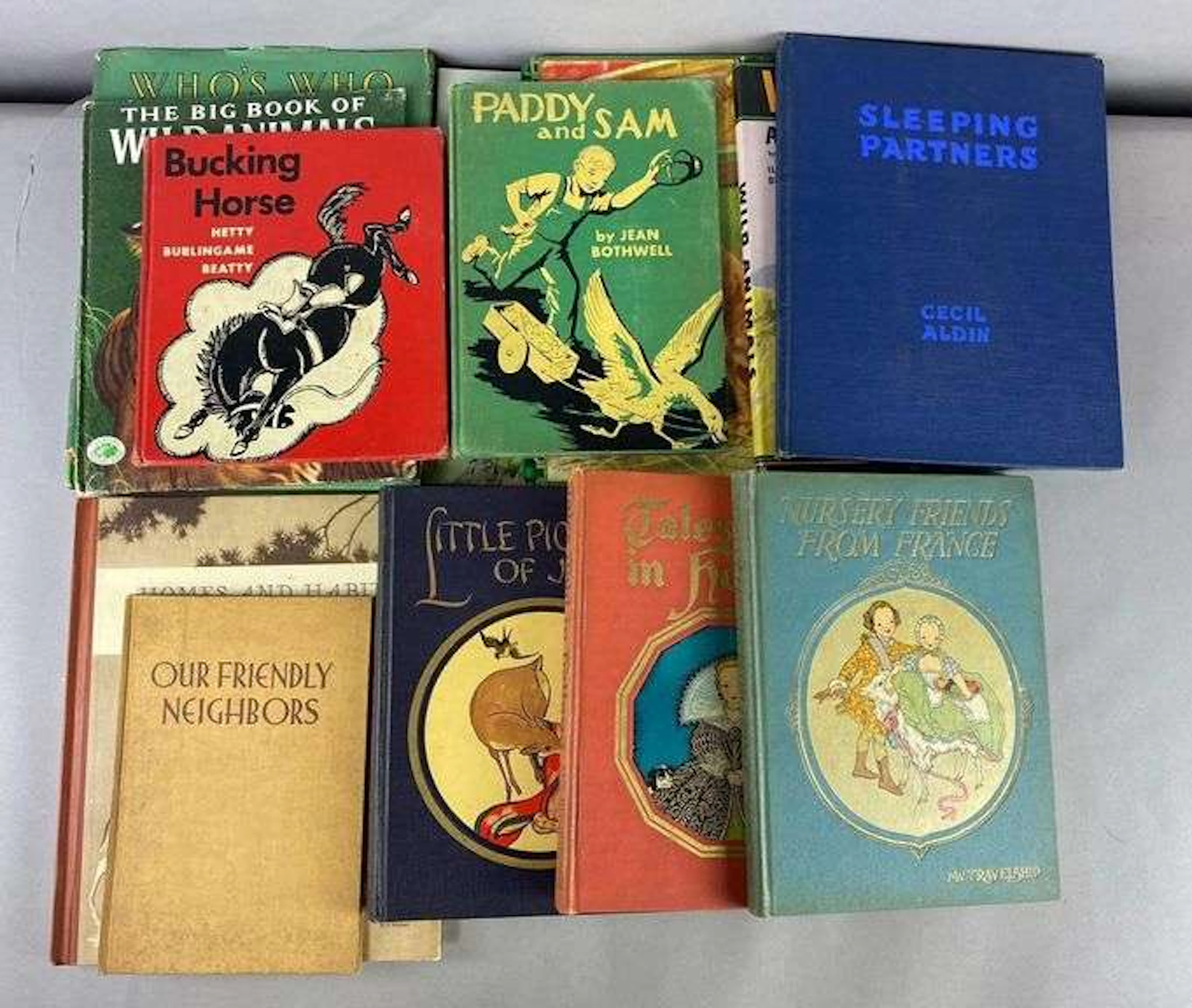 Group of Vintage Educational Children Books