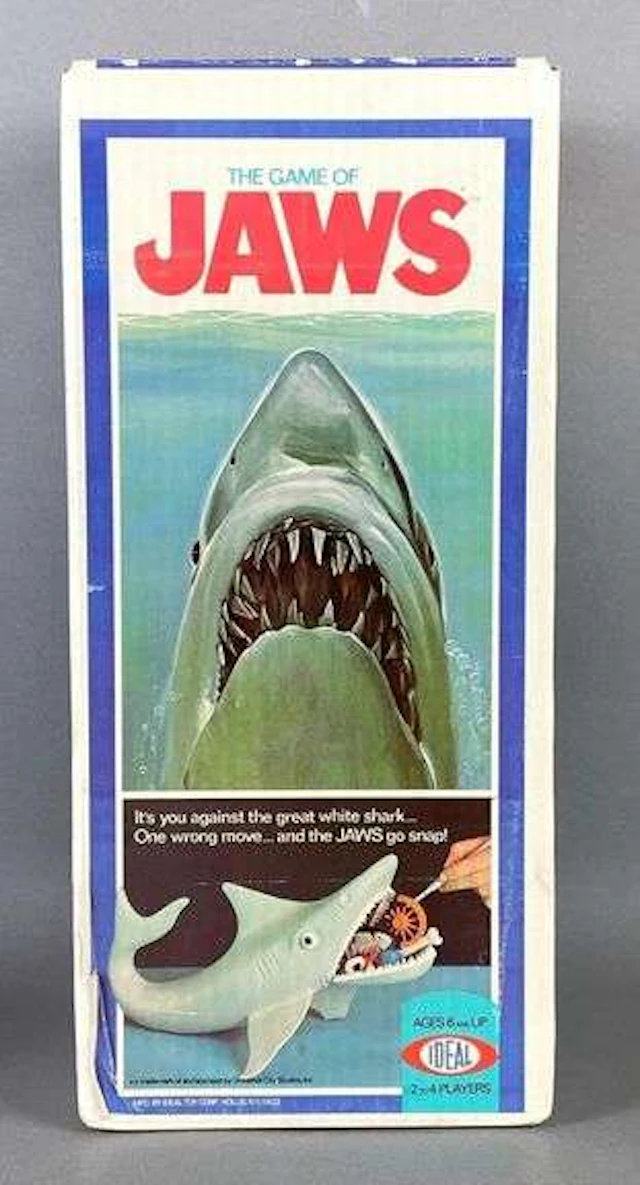1975 Ideal The Game of Jaws Board Game