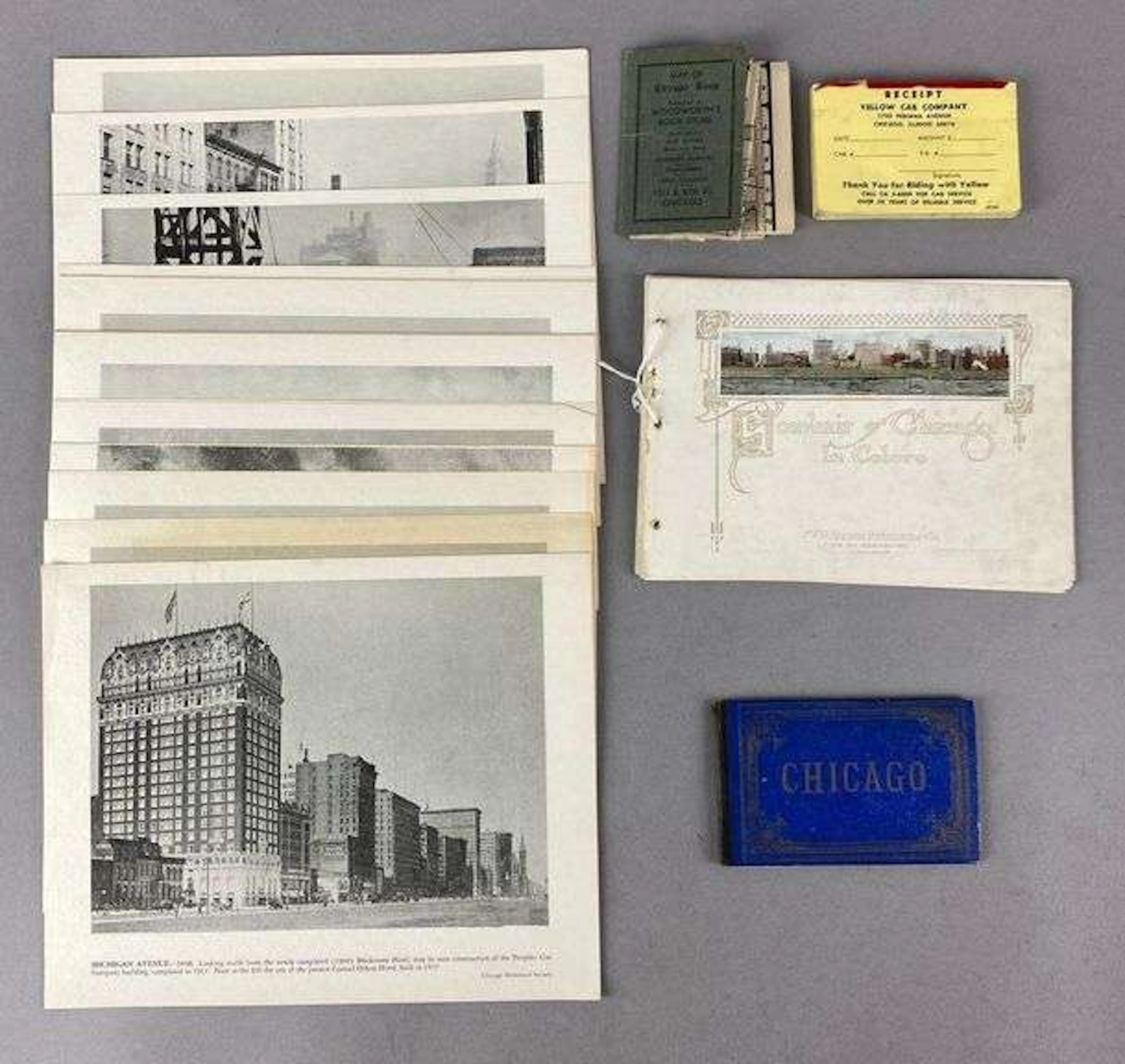 Group of Antique Chicago Ephemera