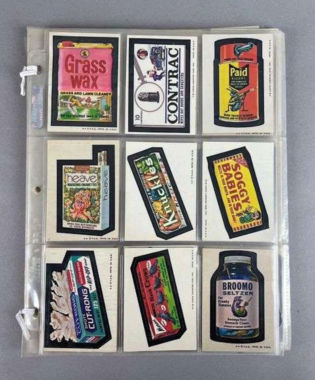 150+ Topps Wacky Packages Sticker Trading Cards