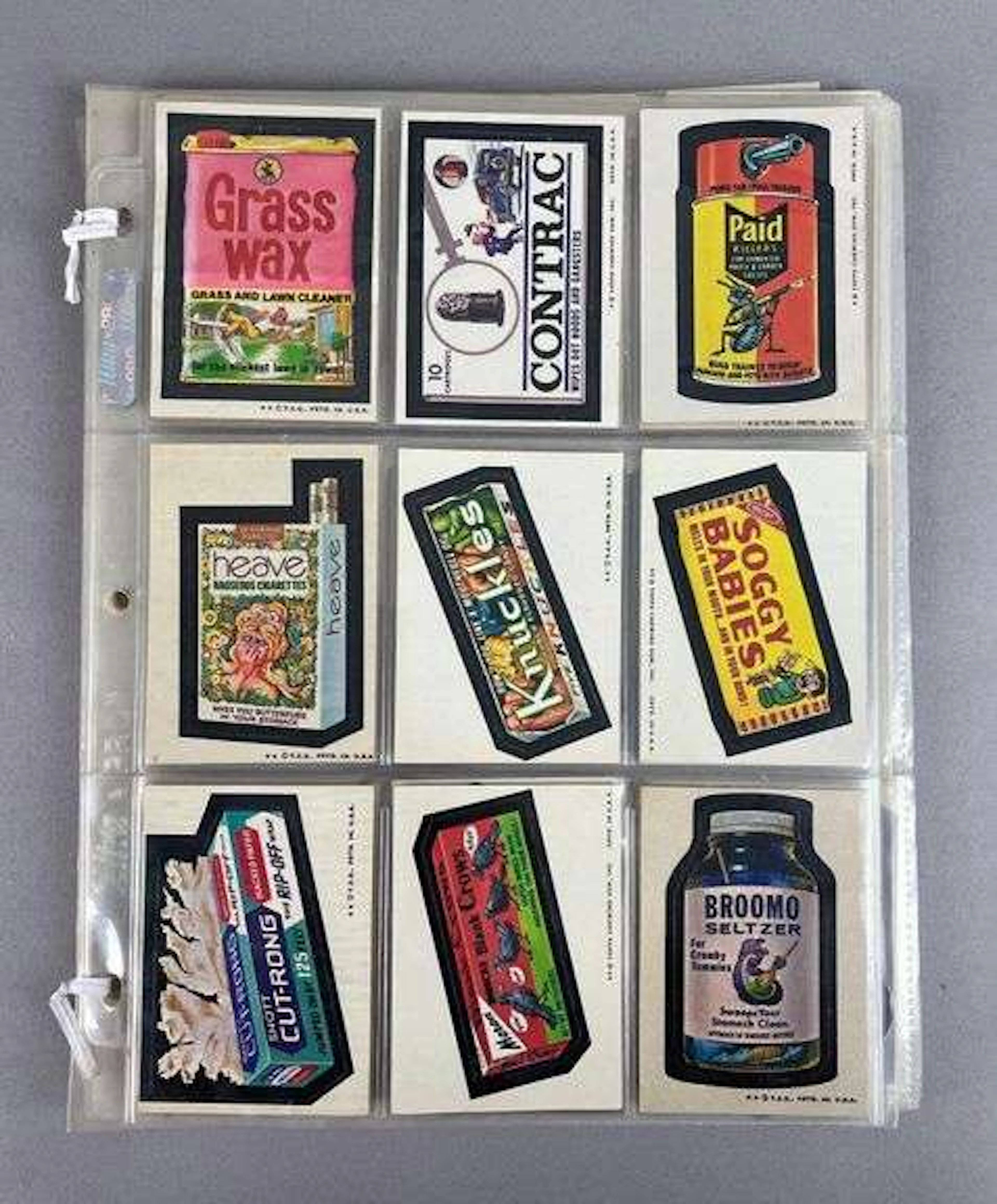 150+ Topps Wacky Packages Sticker Trading Cards