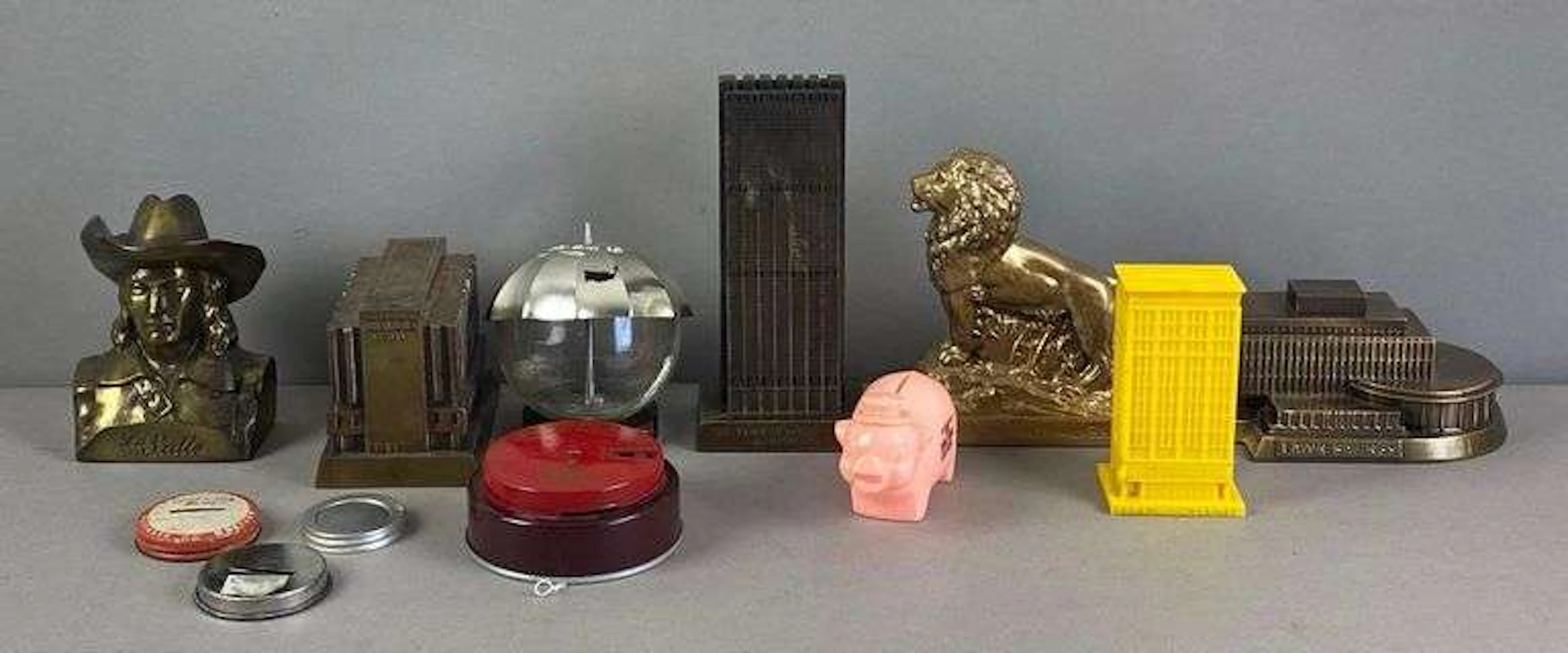 Group of Coin Banks
