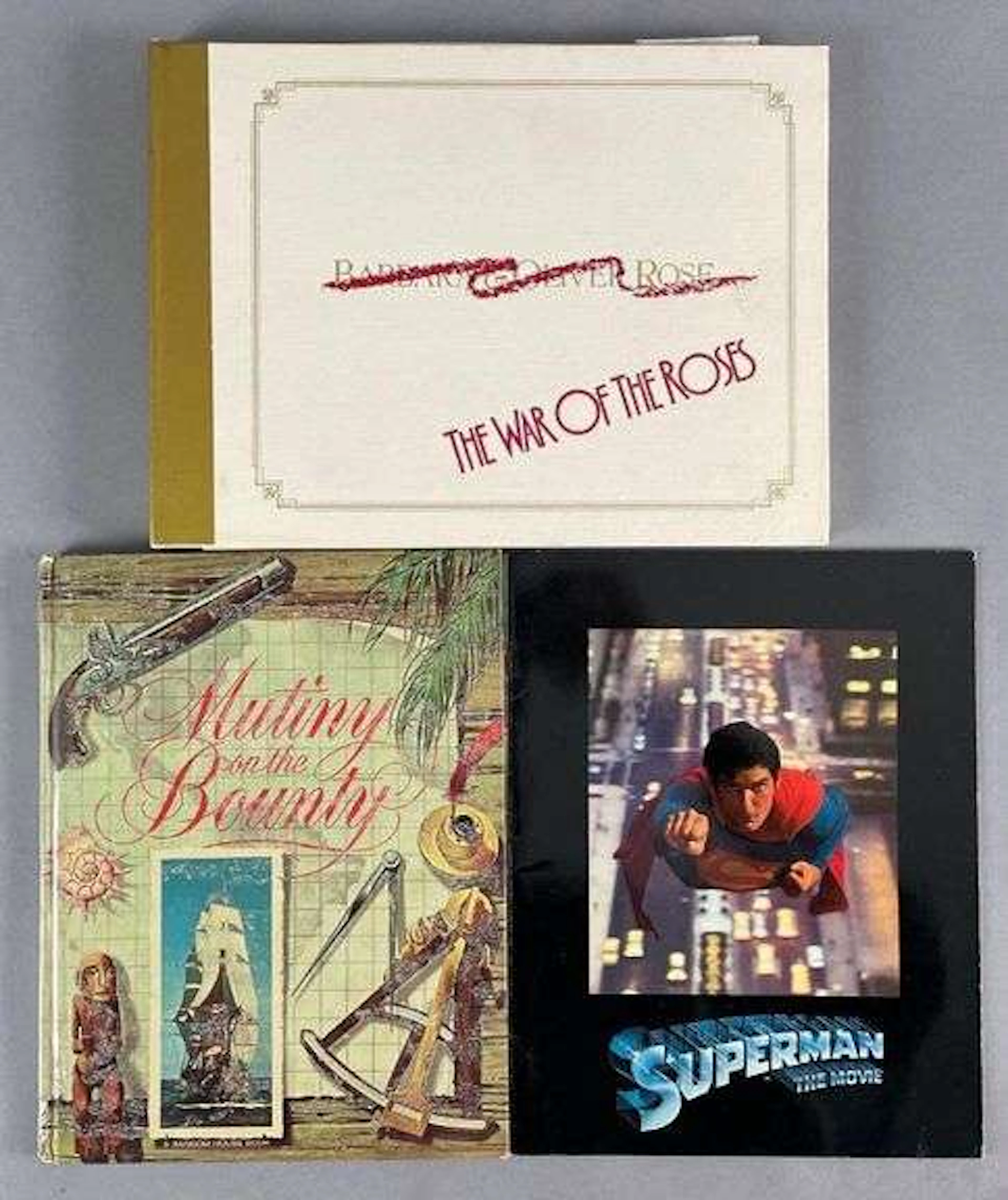 Group of 3 Vintage Original Movie Programs