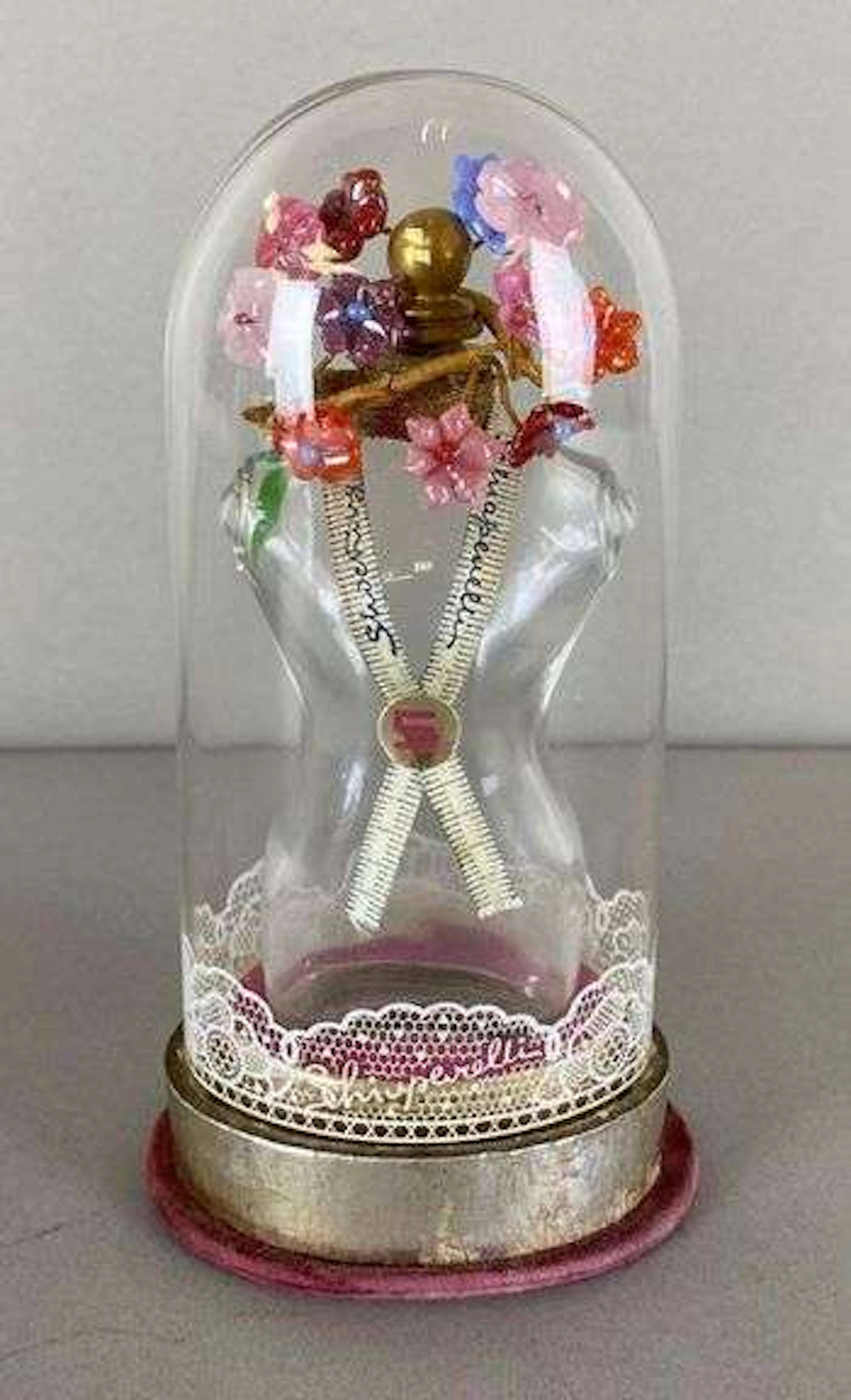 Schiaparelli Shocking Perfume Bottle in a Cloche