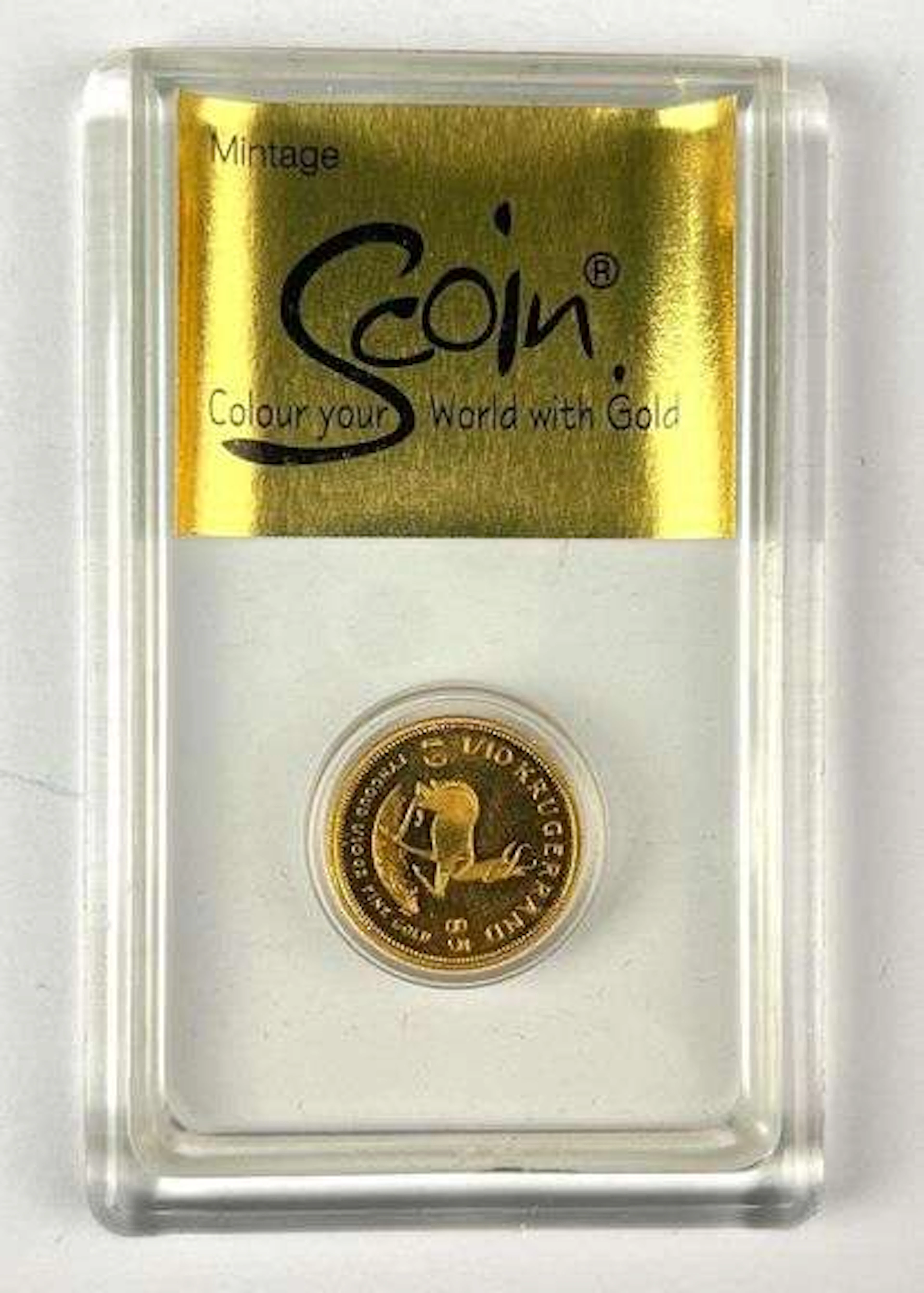 SUPER RARE PROOF!! 1985 South African Krugerrand 1/10 oz Fine Gold Coin
