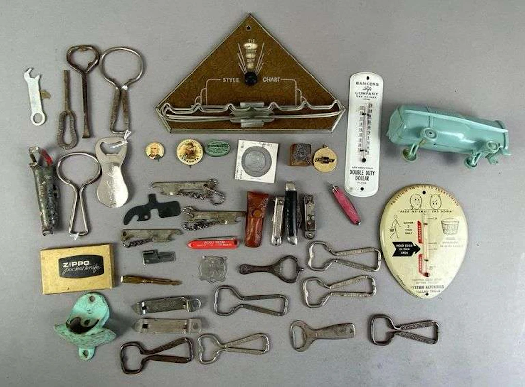 Group of Vintage Advertising Items