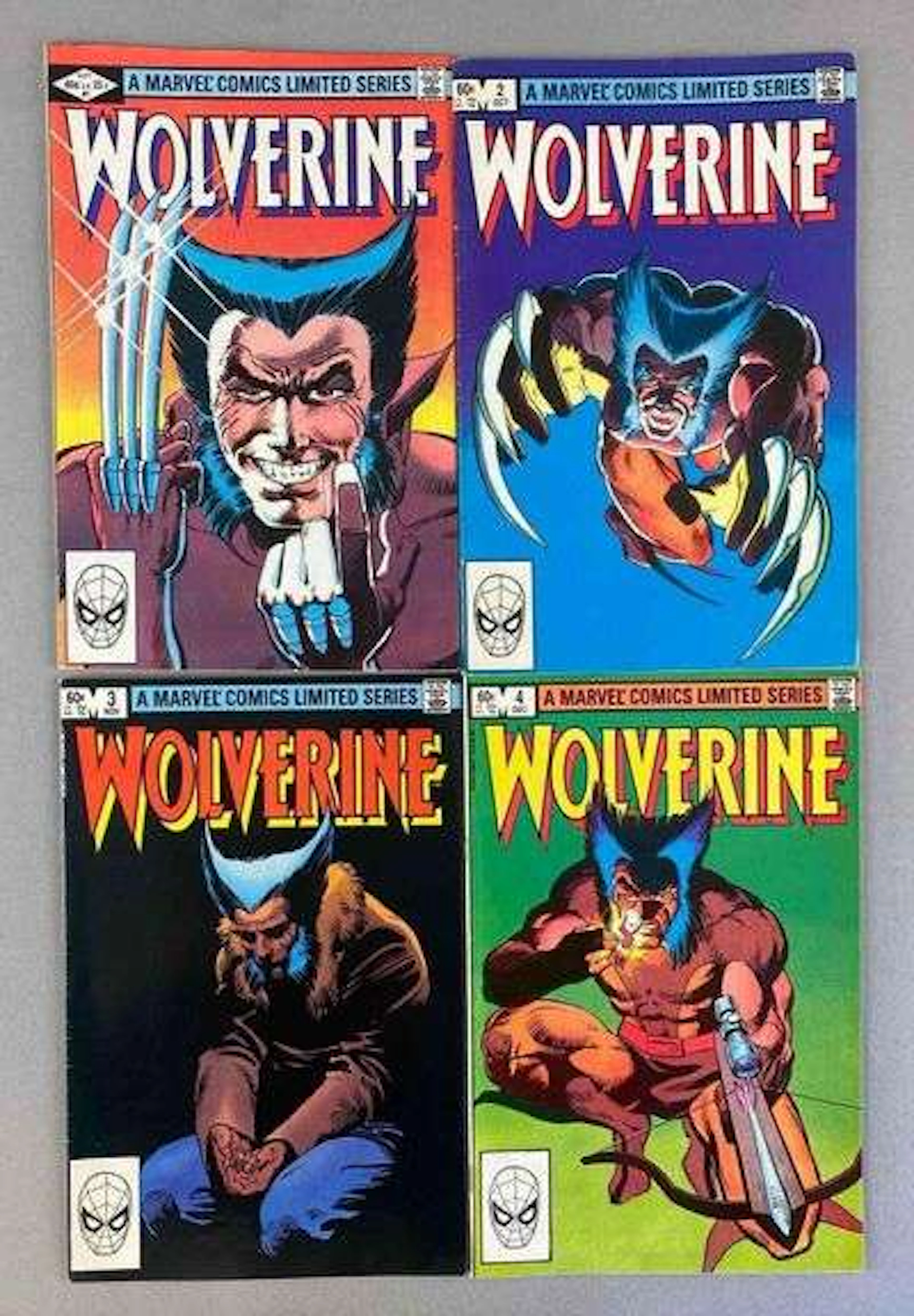 Marvel Comics Wolverine No. 1 - 4